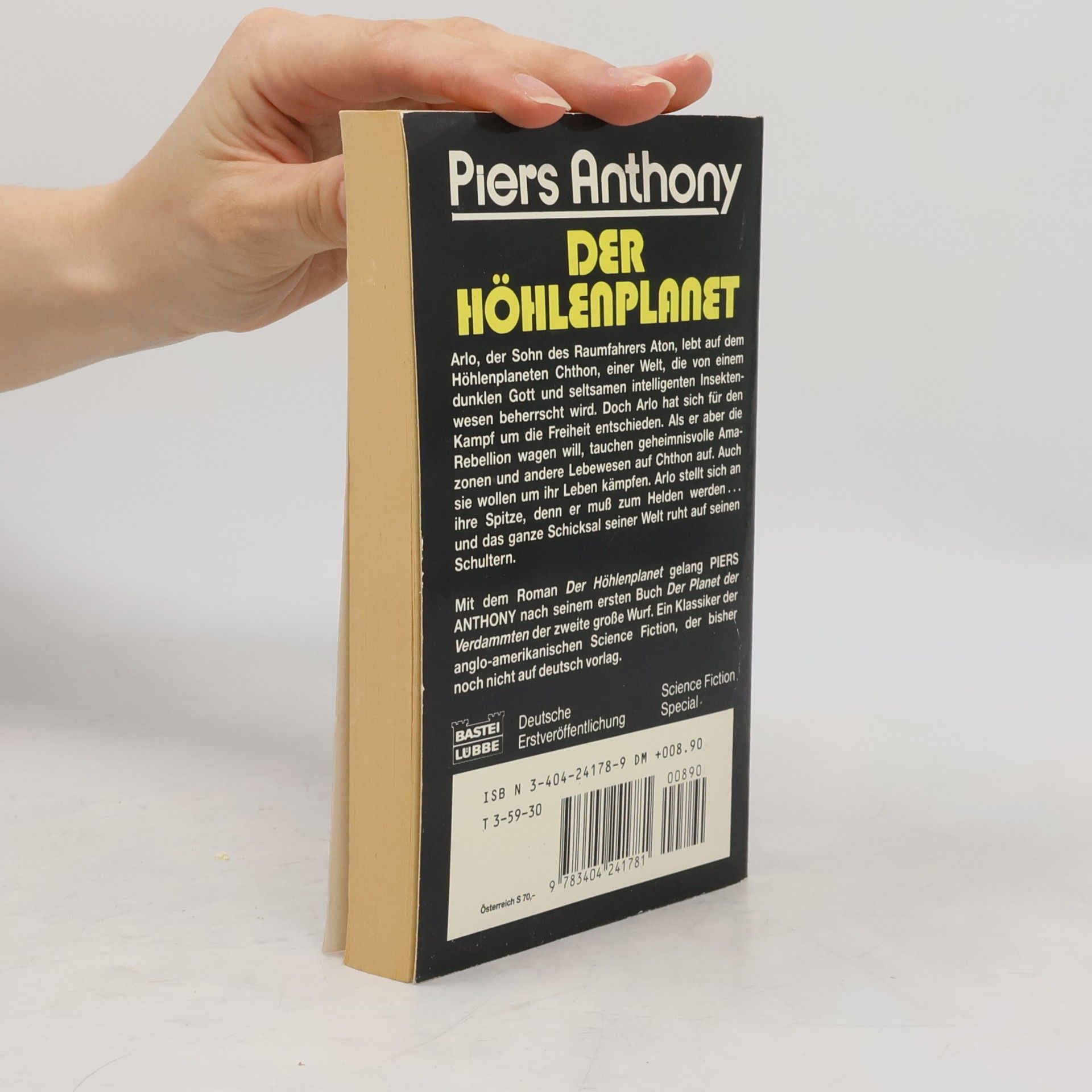 Piers Anthony Der Höhlenplanet