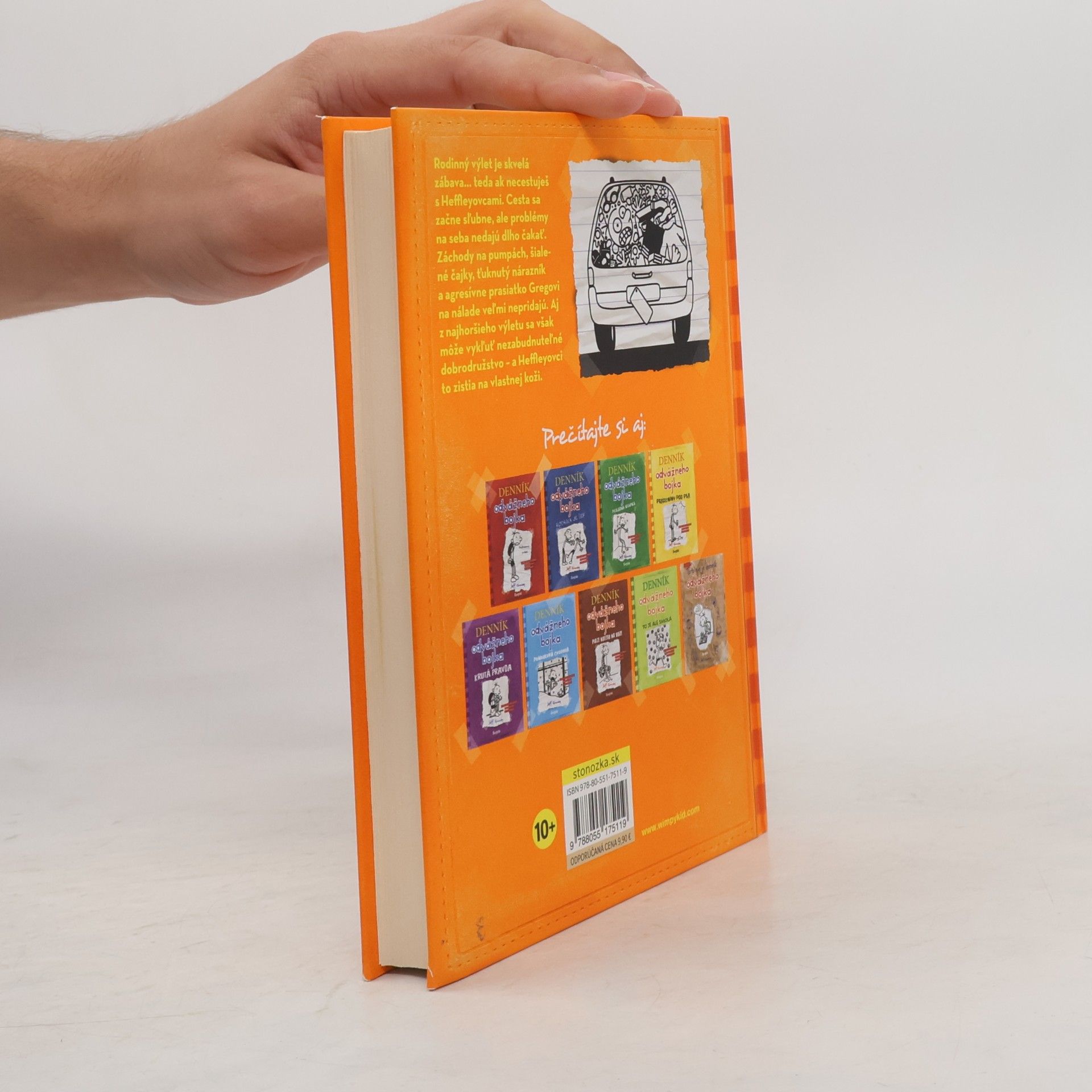Jeff Kinney Denník odvážneho bojka 9 : dlhá cesta