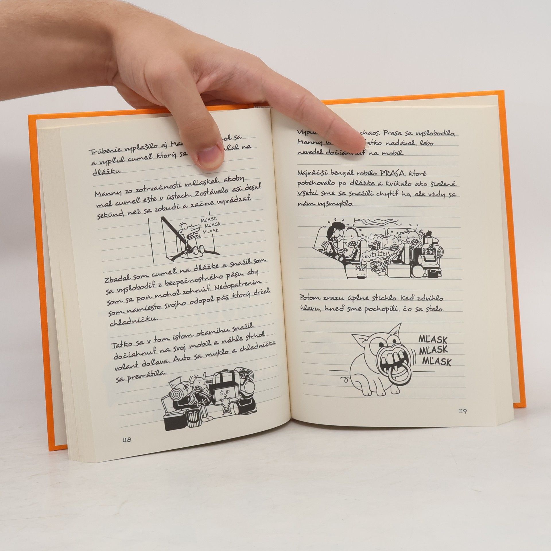 Jeff Kinney Denník odvážneho bojka 9 : dlhá cesta