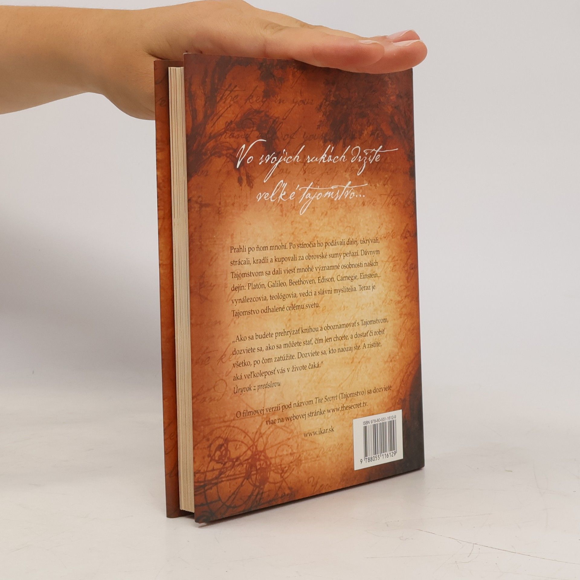Rhonda Byrne Secret. Tajomstvo