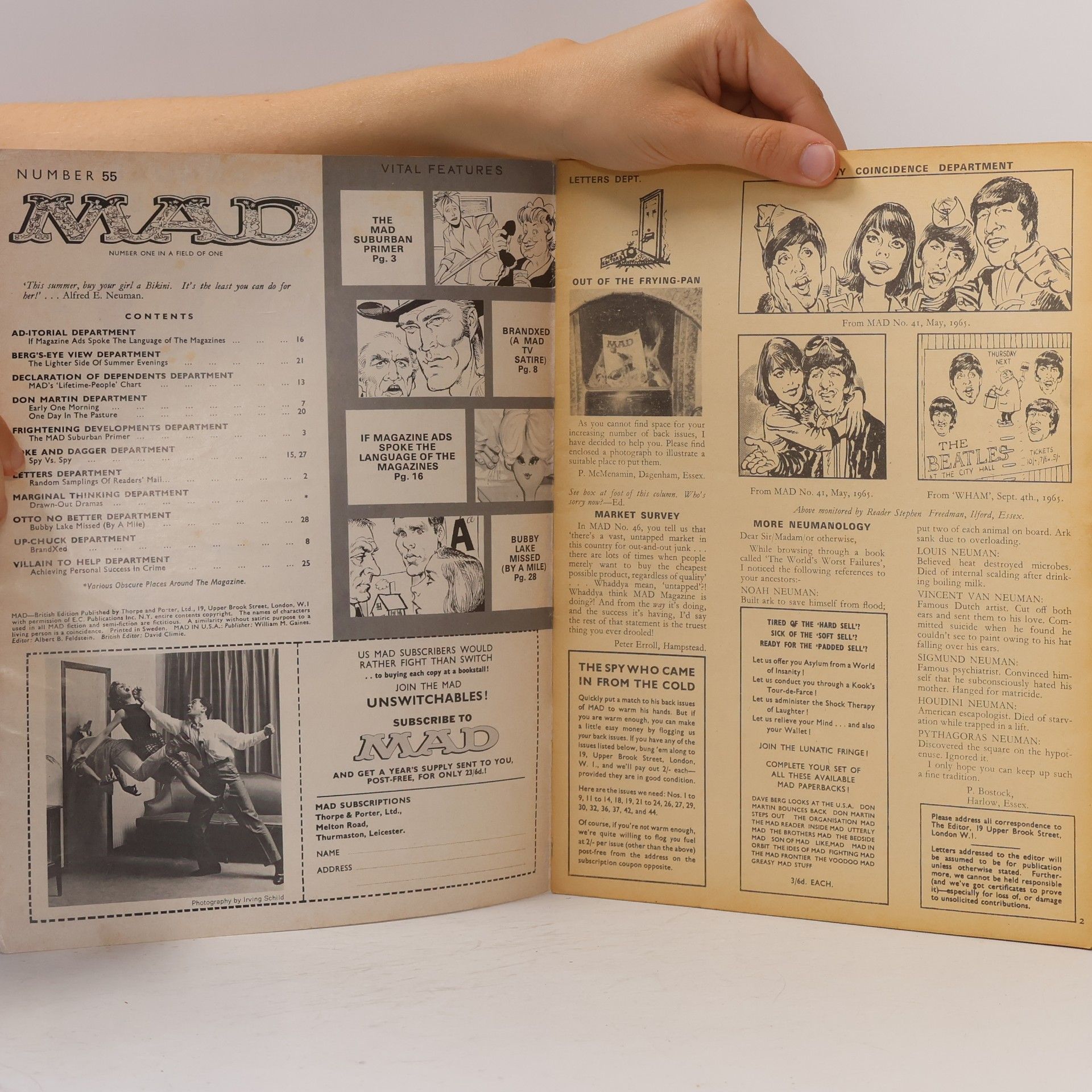 Norman Mingo Mad Magazine 55