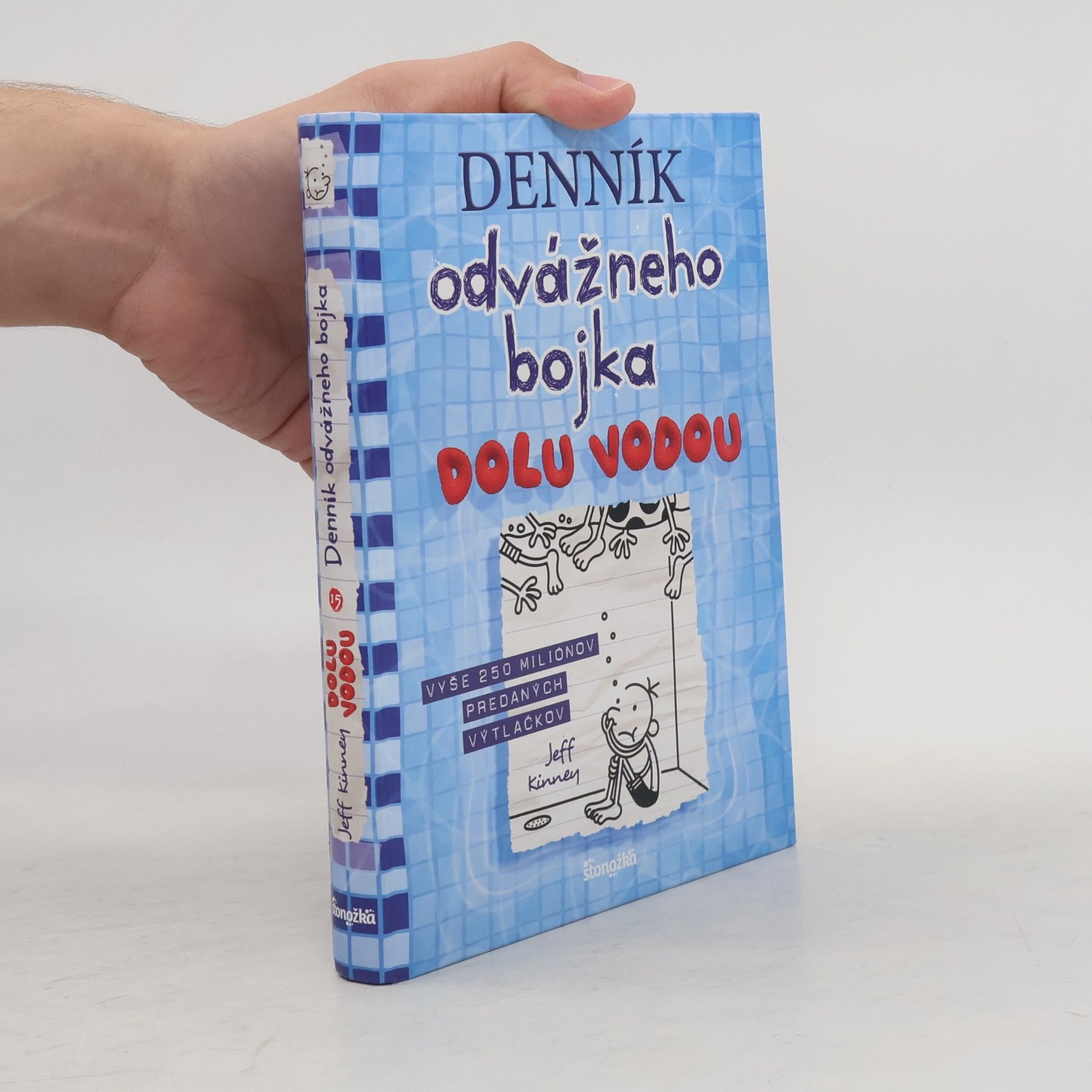Jeff Kinney Denník odvážného bojka Dolu vodou