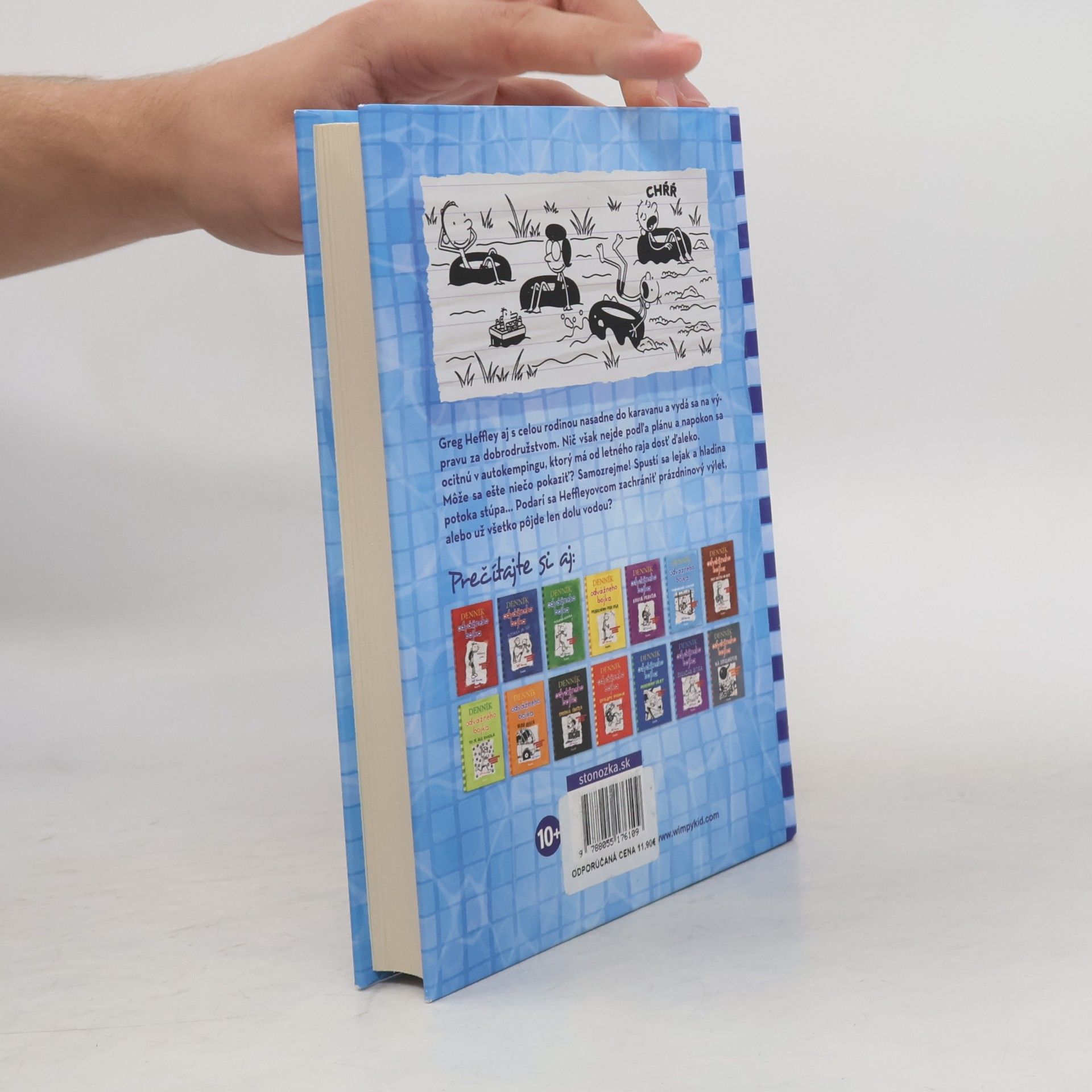 Jeff Kinney Denník odvážného bojka Dolu vodou