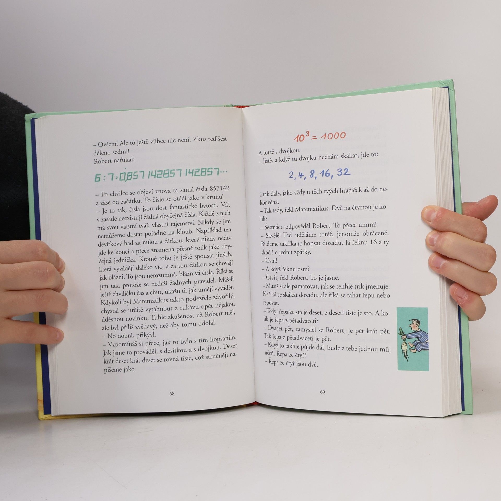 Hans Magnus Enzensberger Matematický čert: Kniha pod polštář pro všechny, kteří mají strach z matematiky