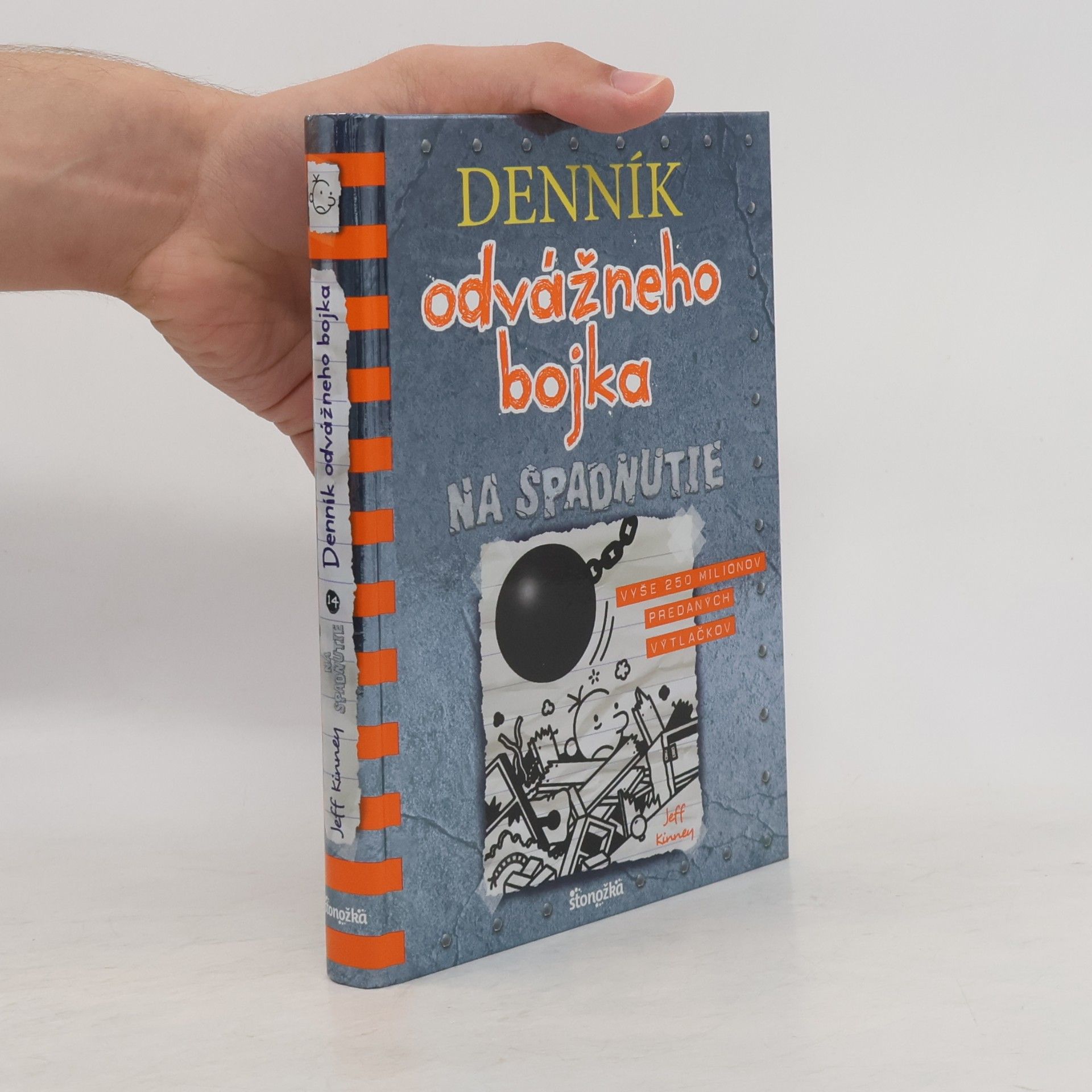 Jeff Kinney Denník odvážneho bojka 14. Na spadnutie