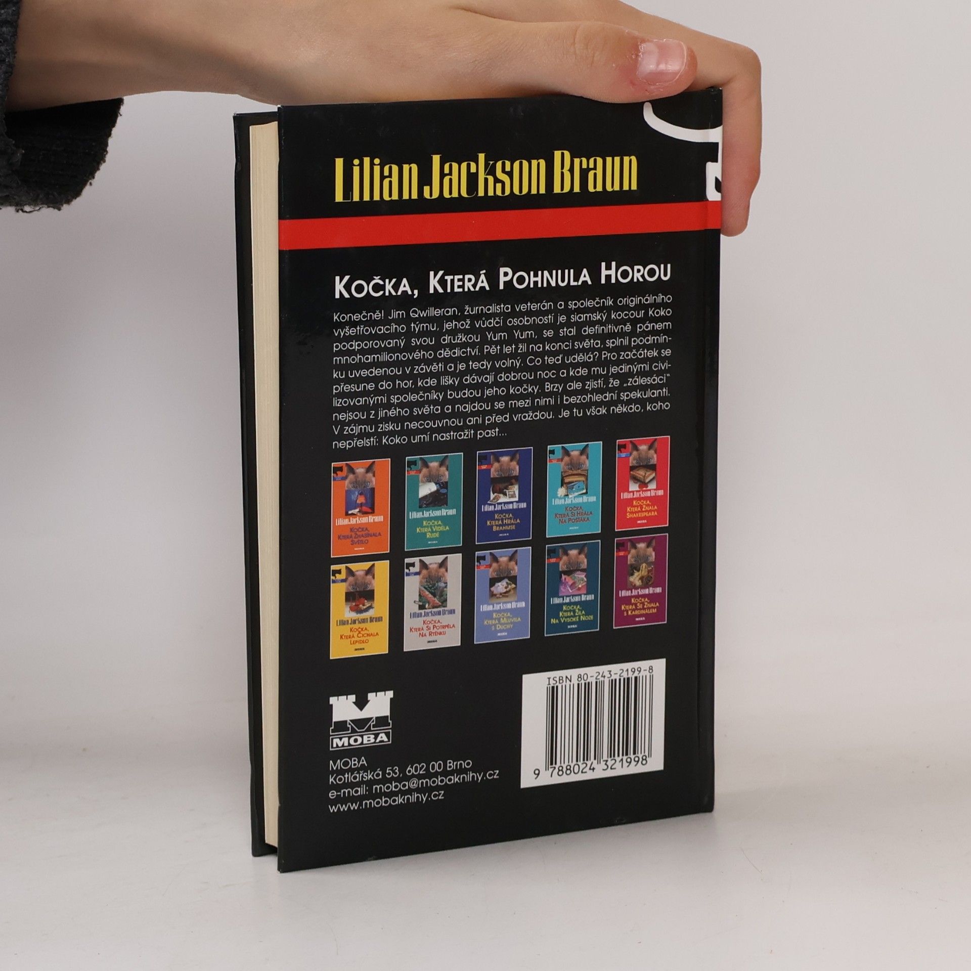 Lilian Jackson Braun Kočka, která pohnula horou