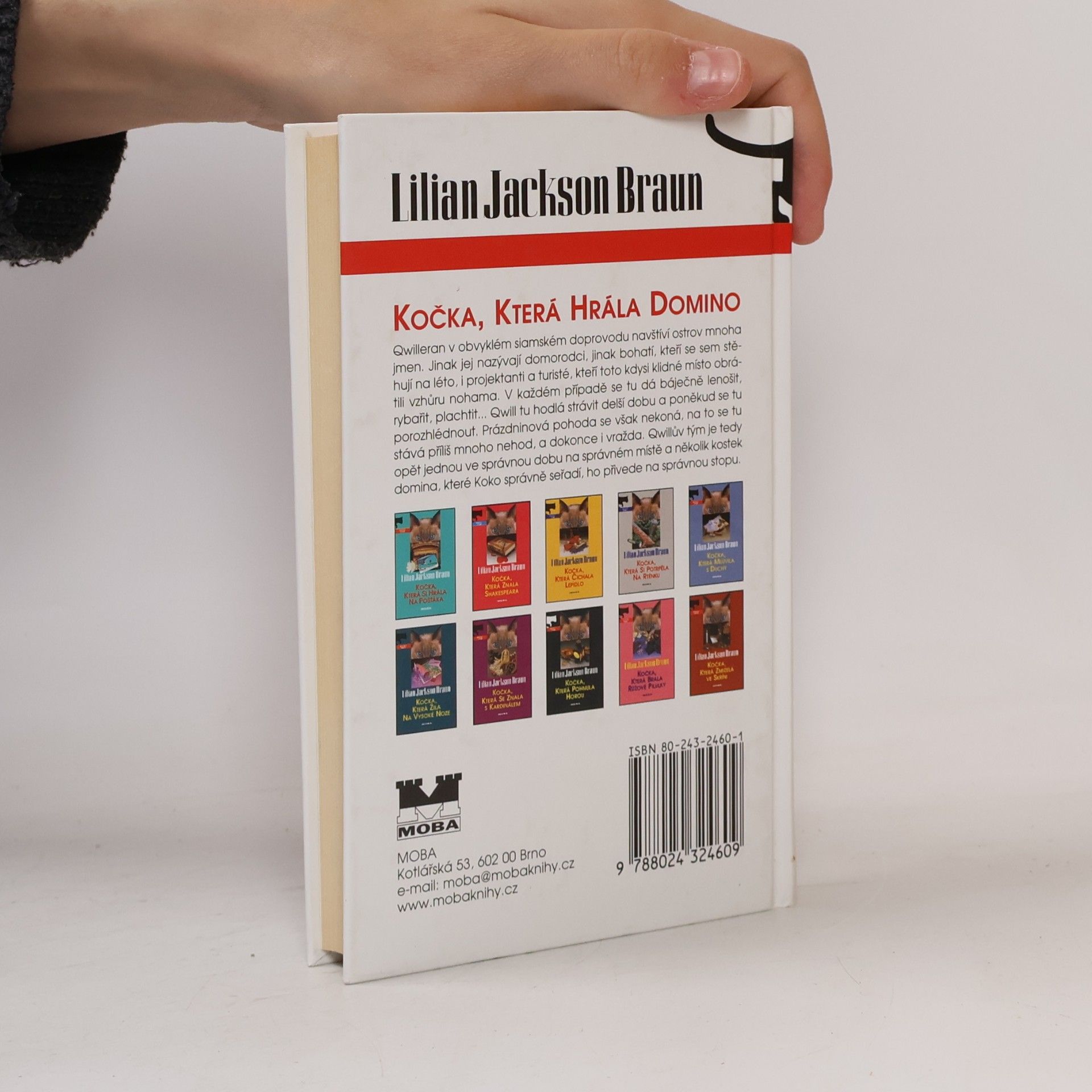 Lilian Jackson Braun Kočka, která hrála domino