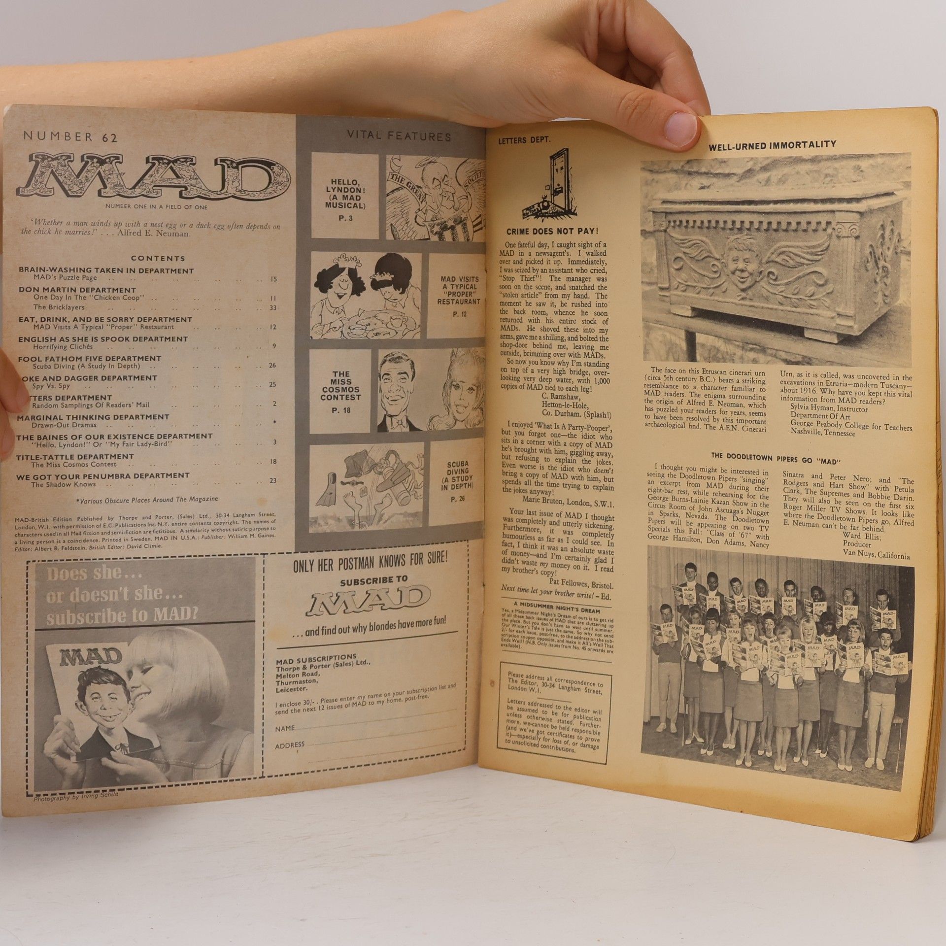 Various authors Mad 62