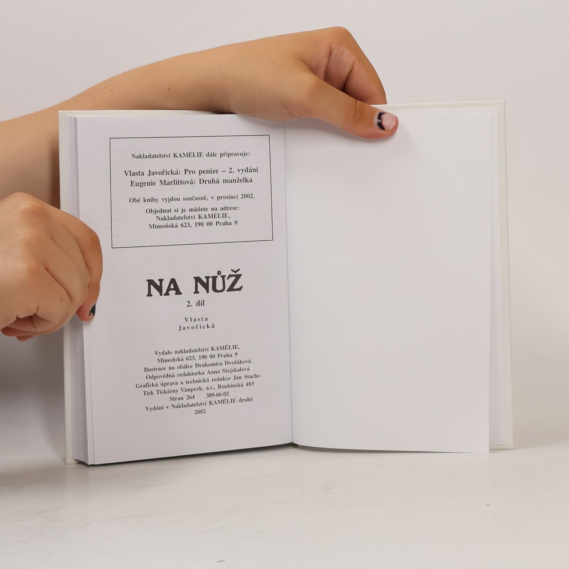 Vlasta Javořická Na nůž. 2. díl