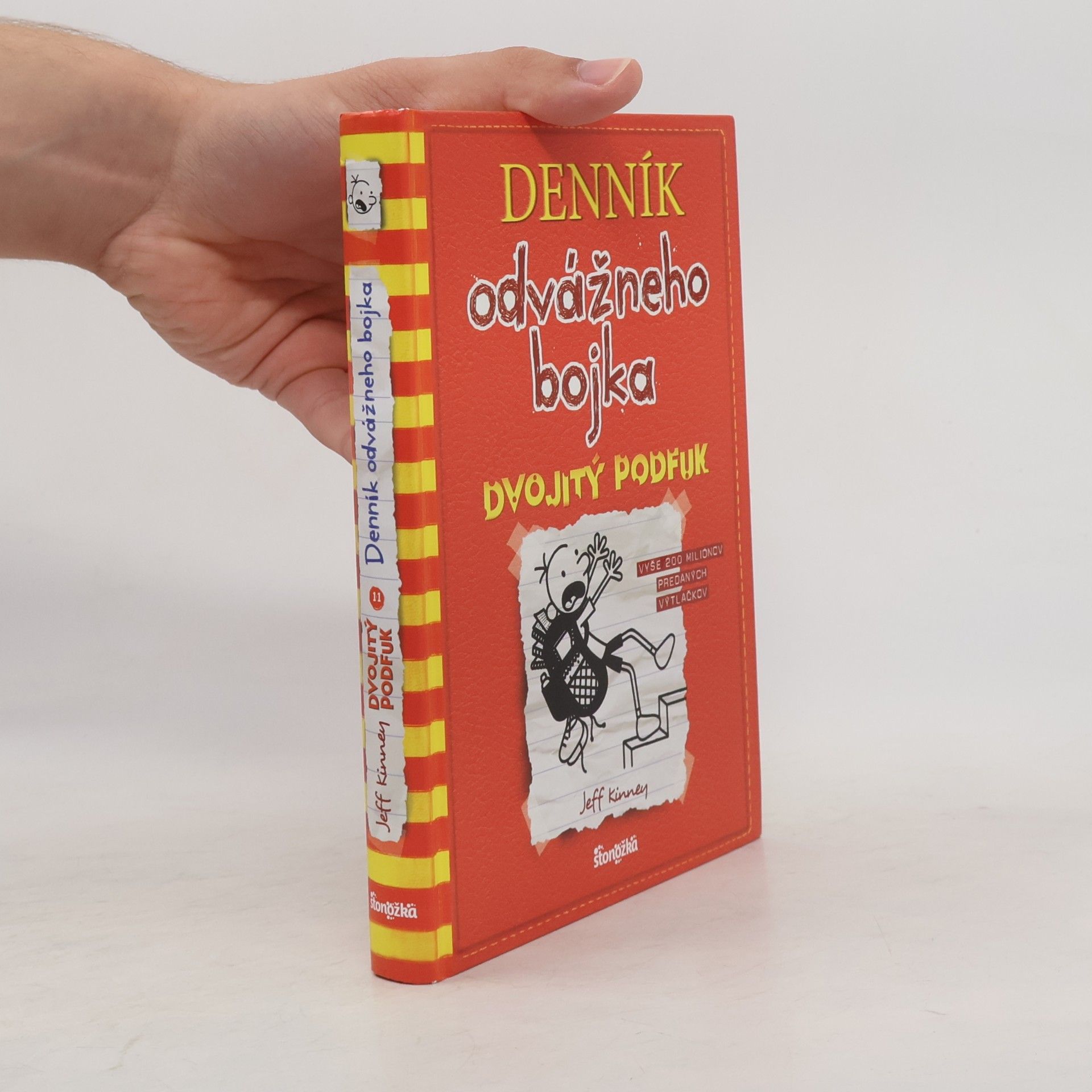 Jeff Kinney Denník odvážneho bojka; dvojitý podfuk