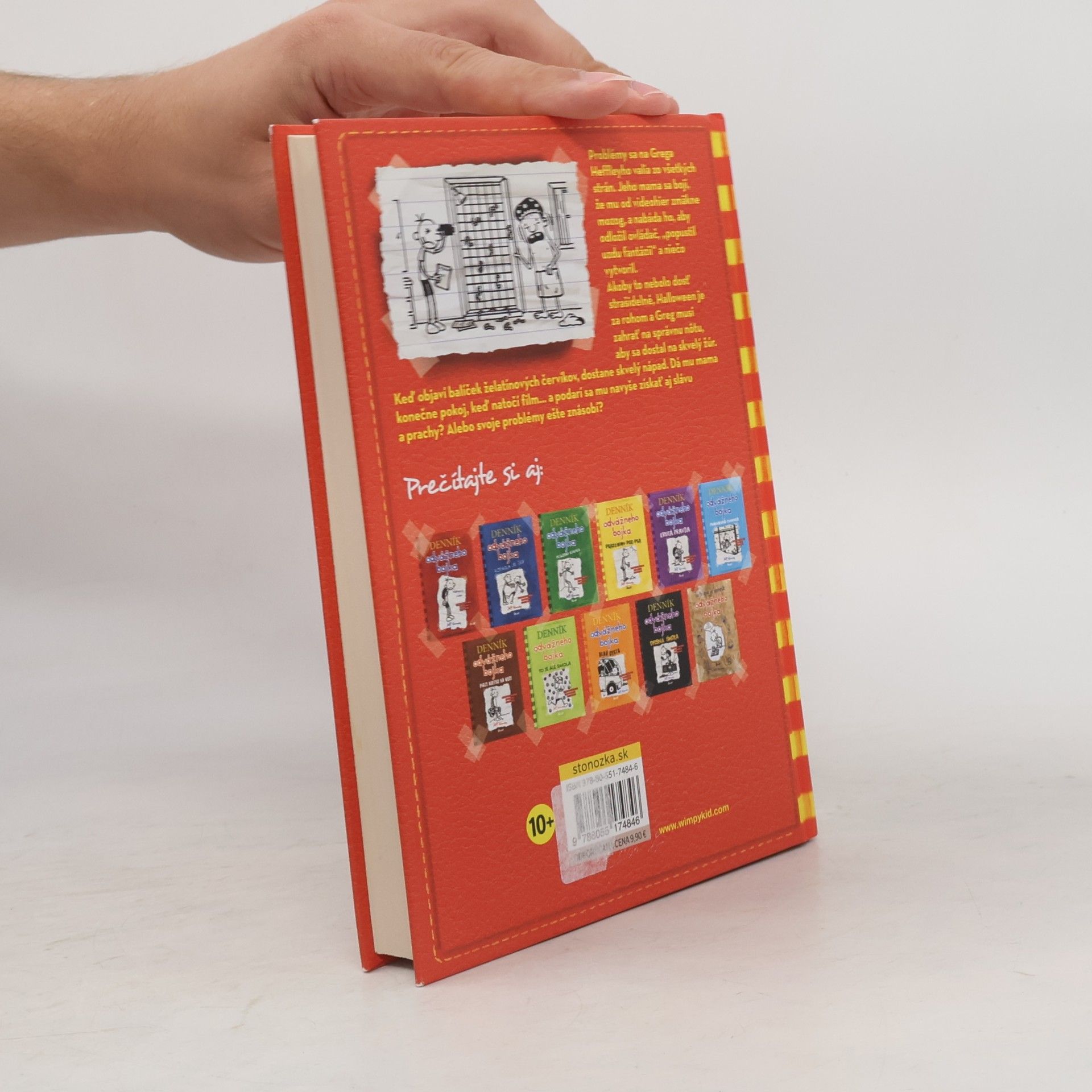 Jeff Kinney Denník odvážneho bojka; dvojitý podfuk