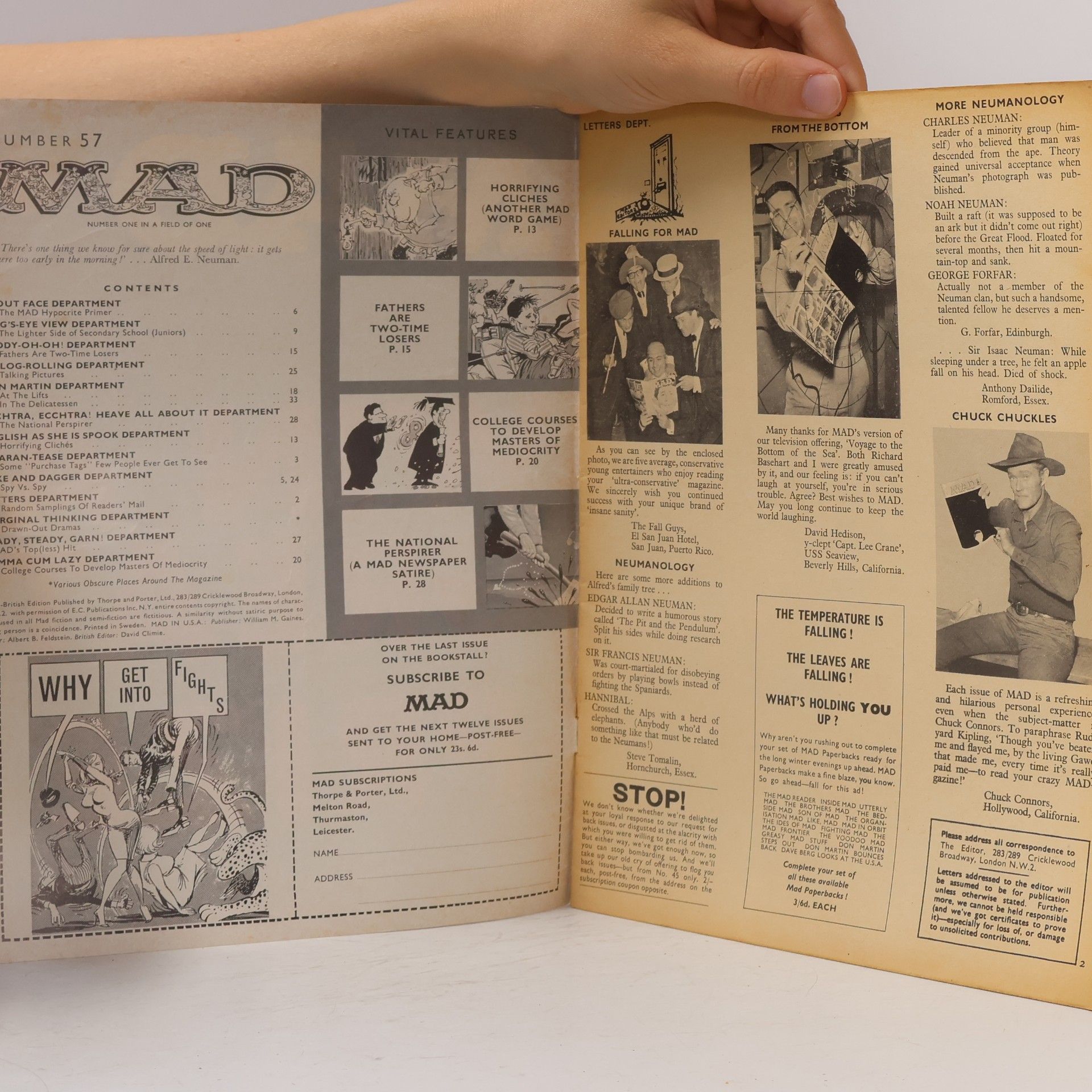 Various authors Mad Magazine 57