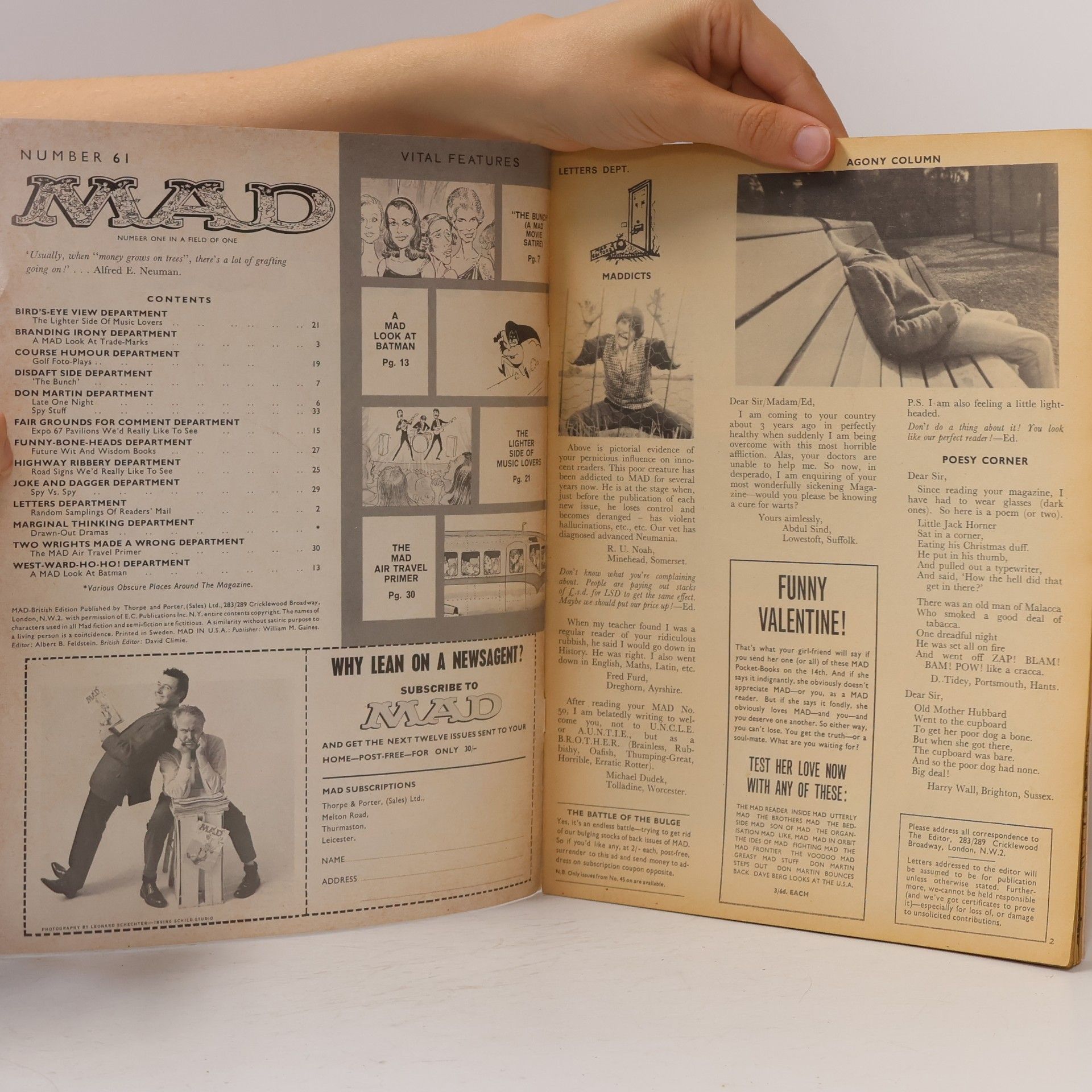 Various authors Mad 61