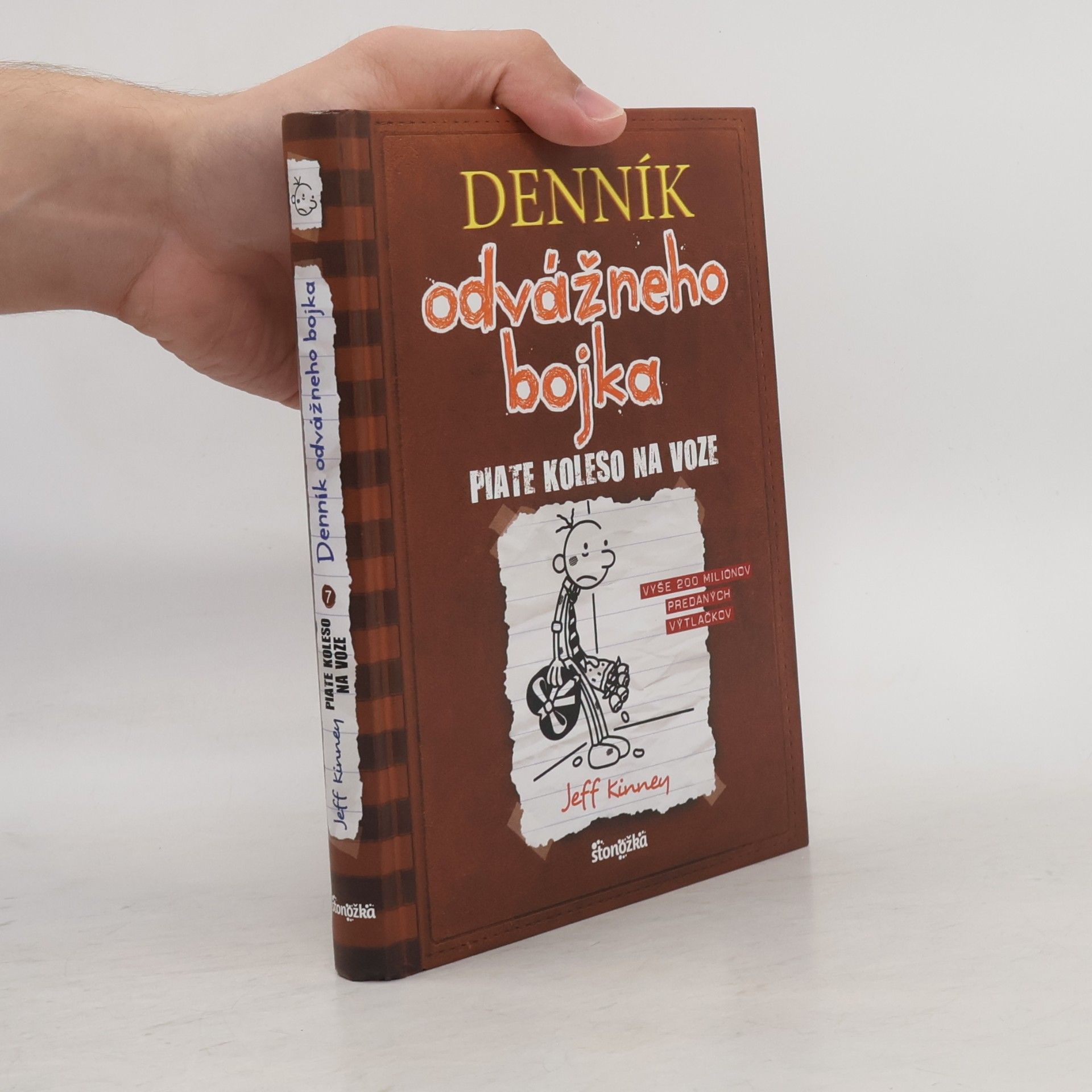 Jeff Kinney Denník odvážneho bojka 7. Piate koleso na voze