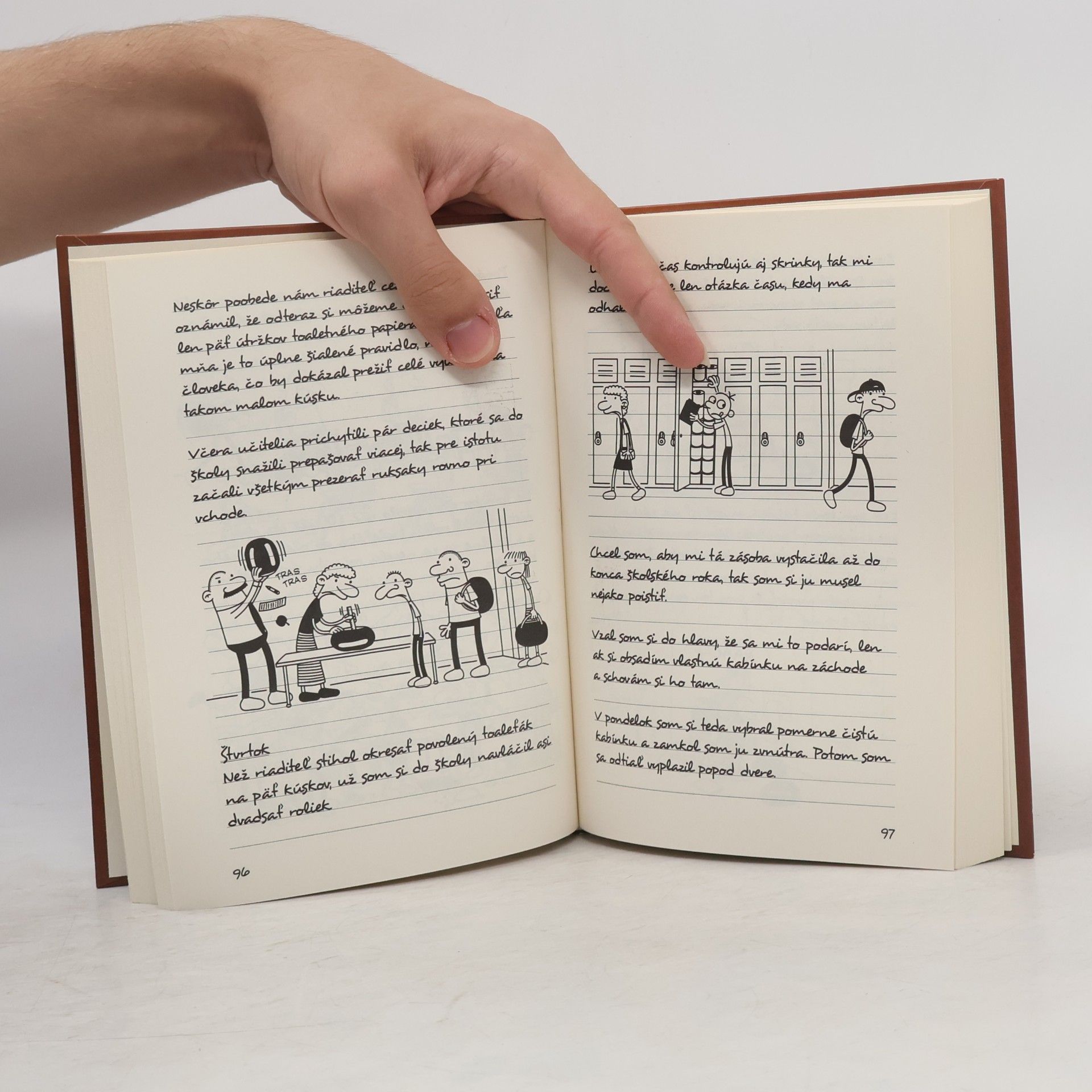 Jeff Kinney Denník odvážneho bojka 7. Piate koleso na voze