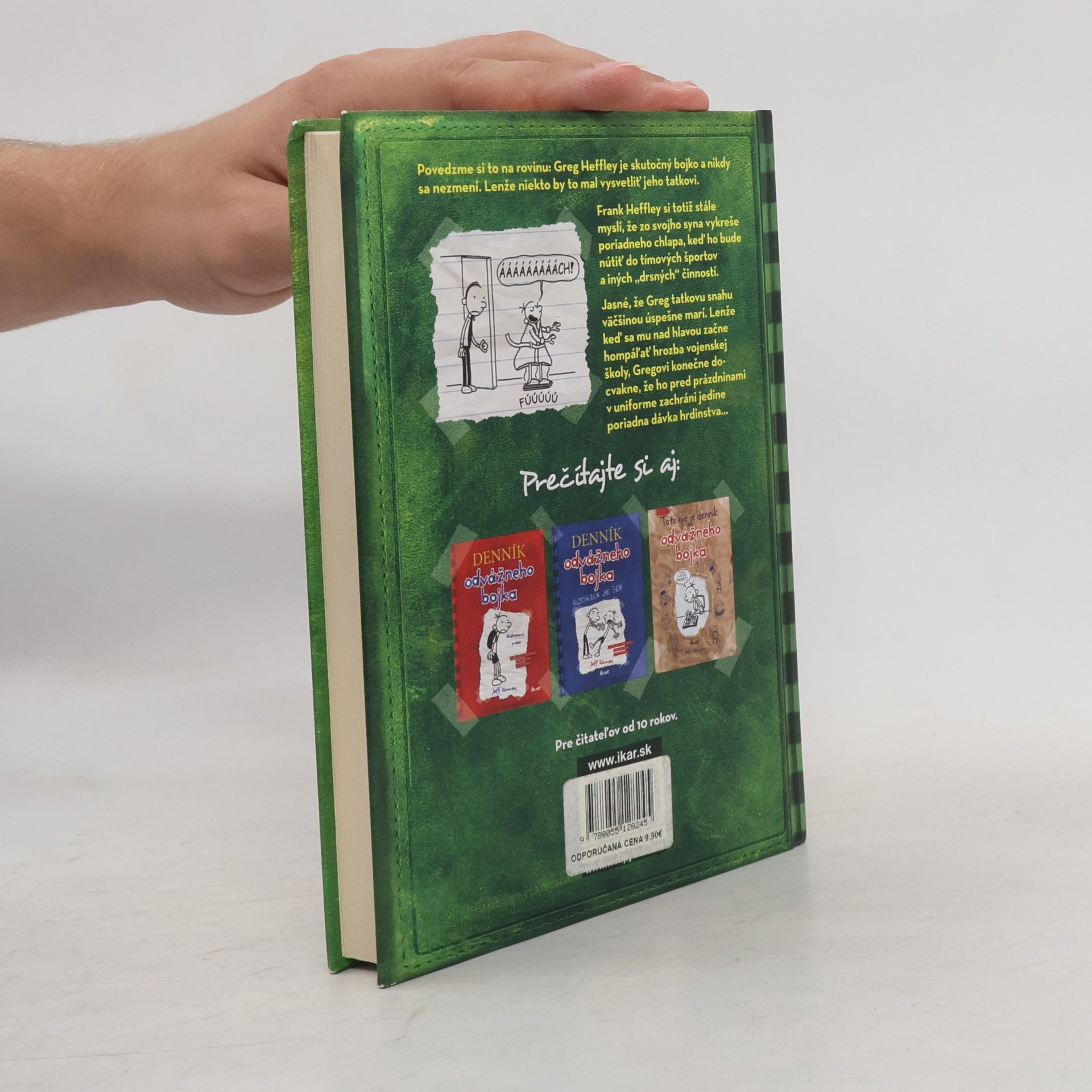 Jeff Kinney Denník odvážného bojka - Posledná kvapka