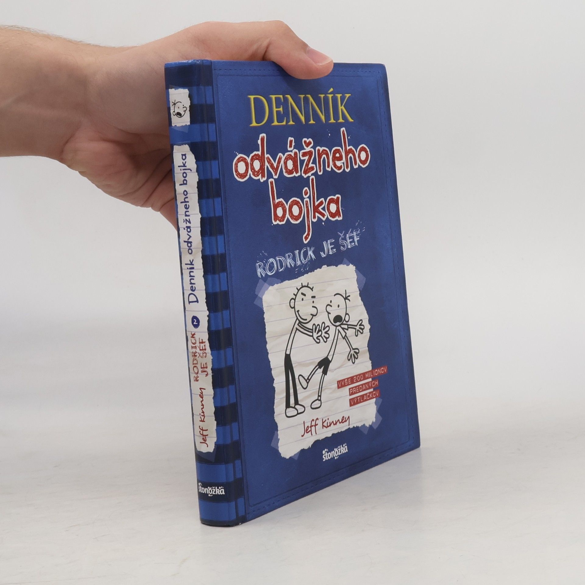 Jeff Kinney Denník odvážneho bojka. Rodrick je šéf