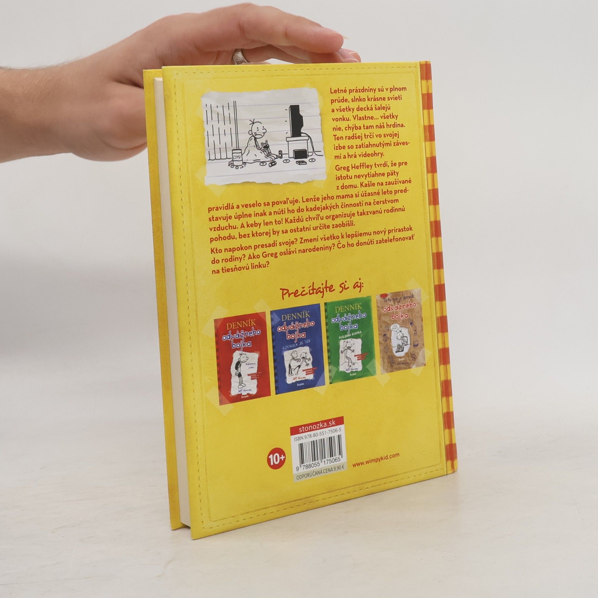 Jeff Kinney Denník odvážneho bojka 4: Prázdniny pod psa