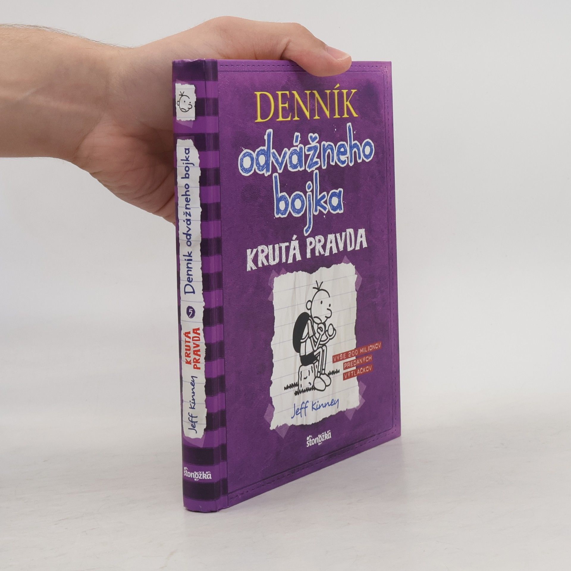 Jeff Kinney Deník odvážneho bojka 5. Krutá pravda