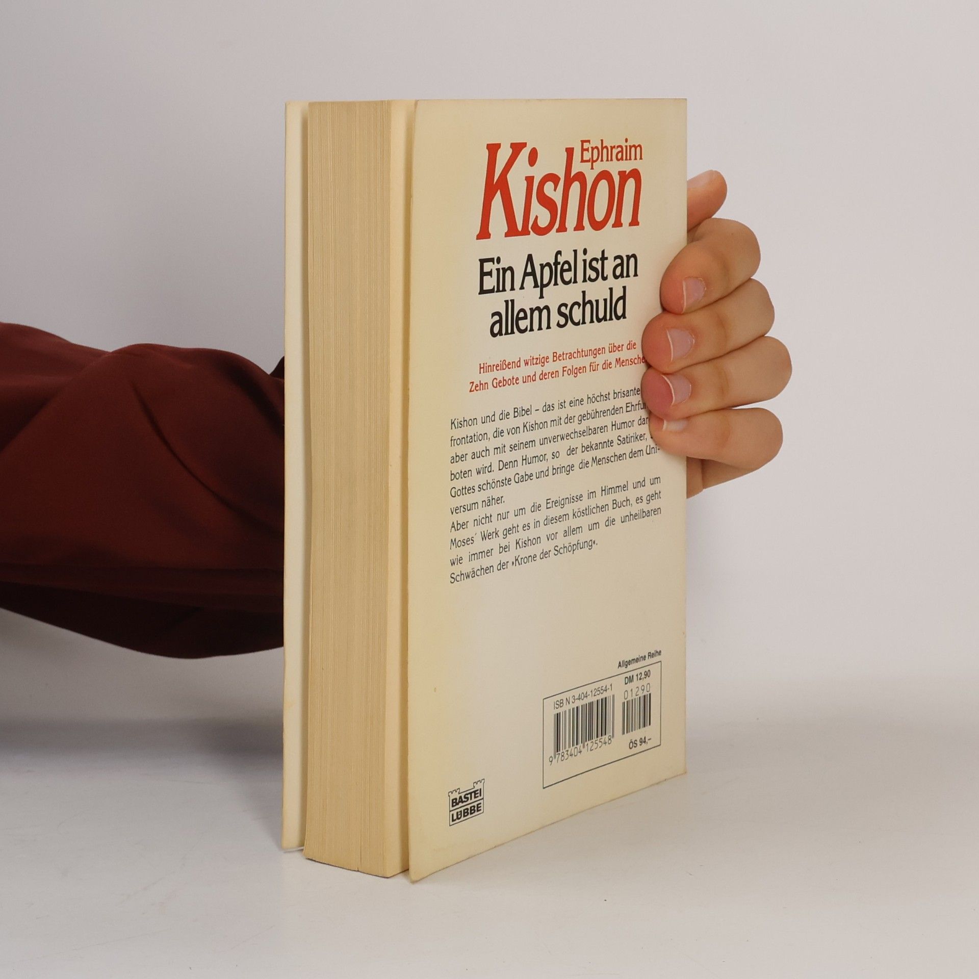 Efrajim Kišon Ein Apfel ist an allem schuld