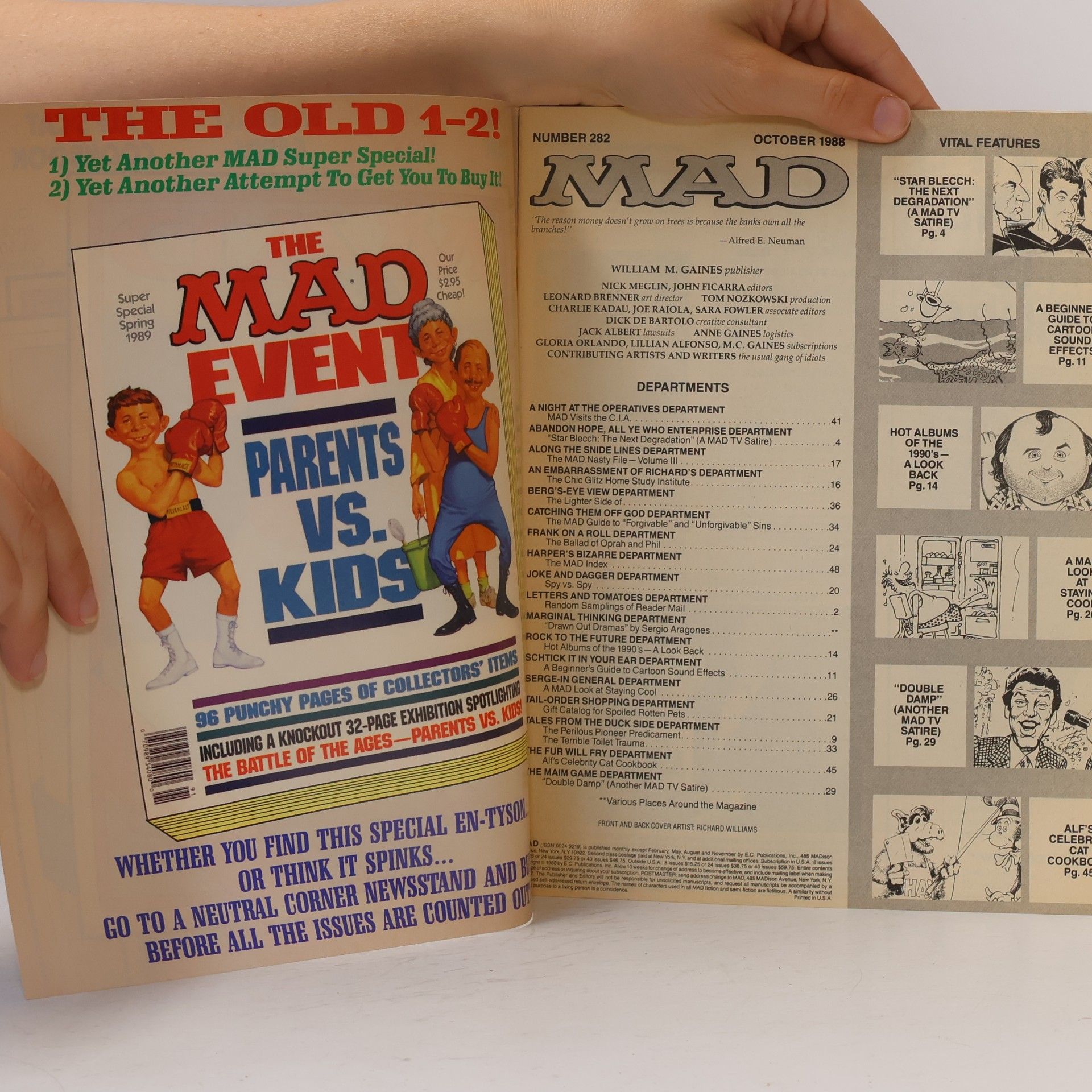 Various authors Mad No. 282/1988