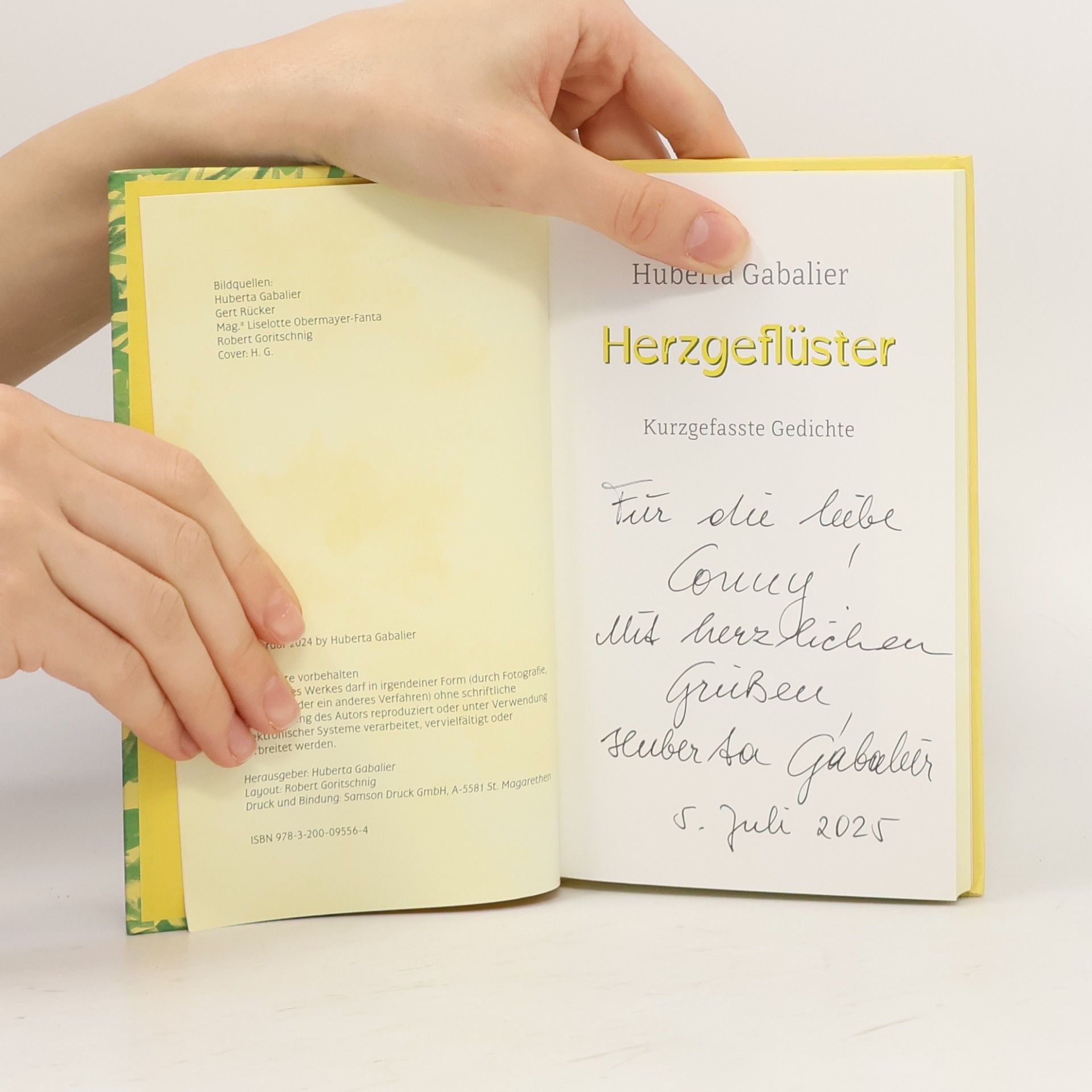Huberta Gabalier Herzgeflüster