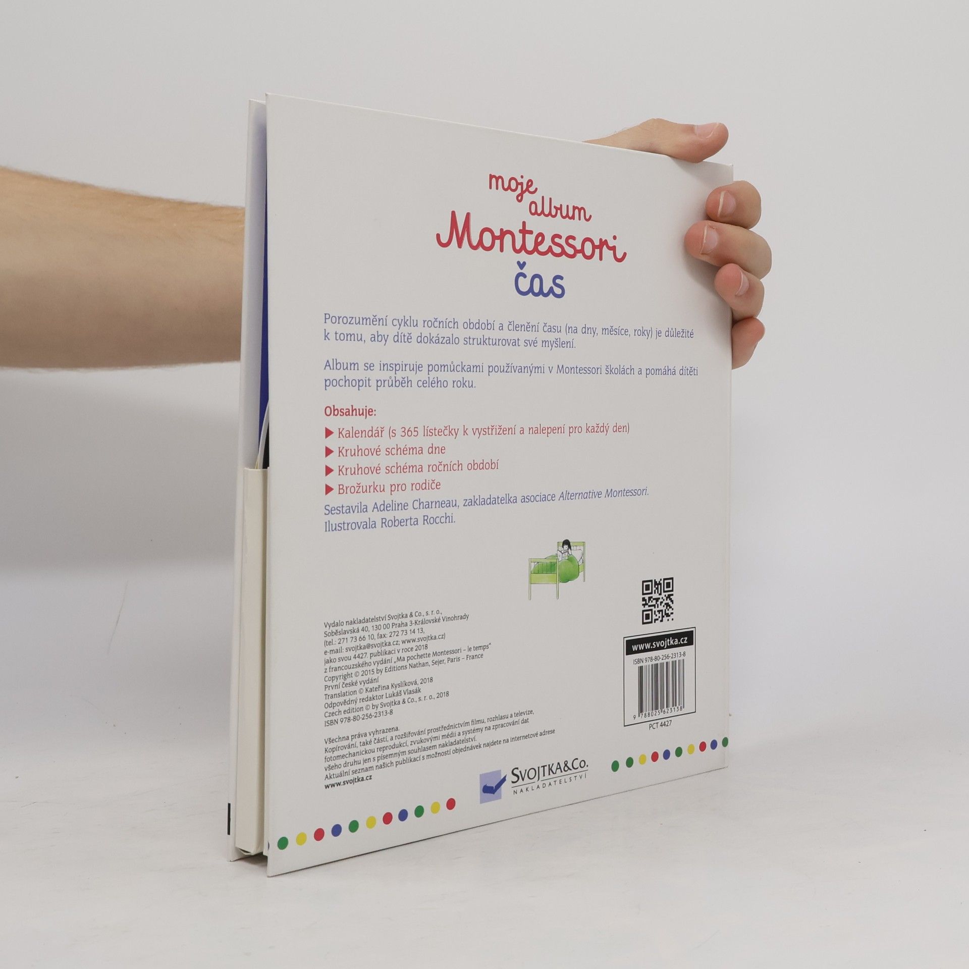 Adeline Charneau Moje album Montessori. Čas