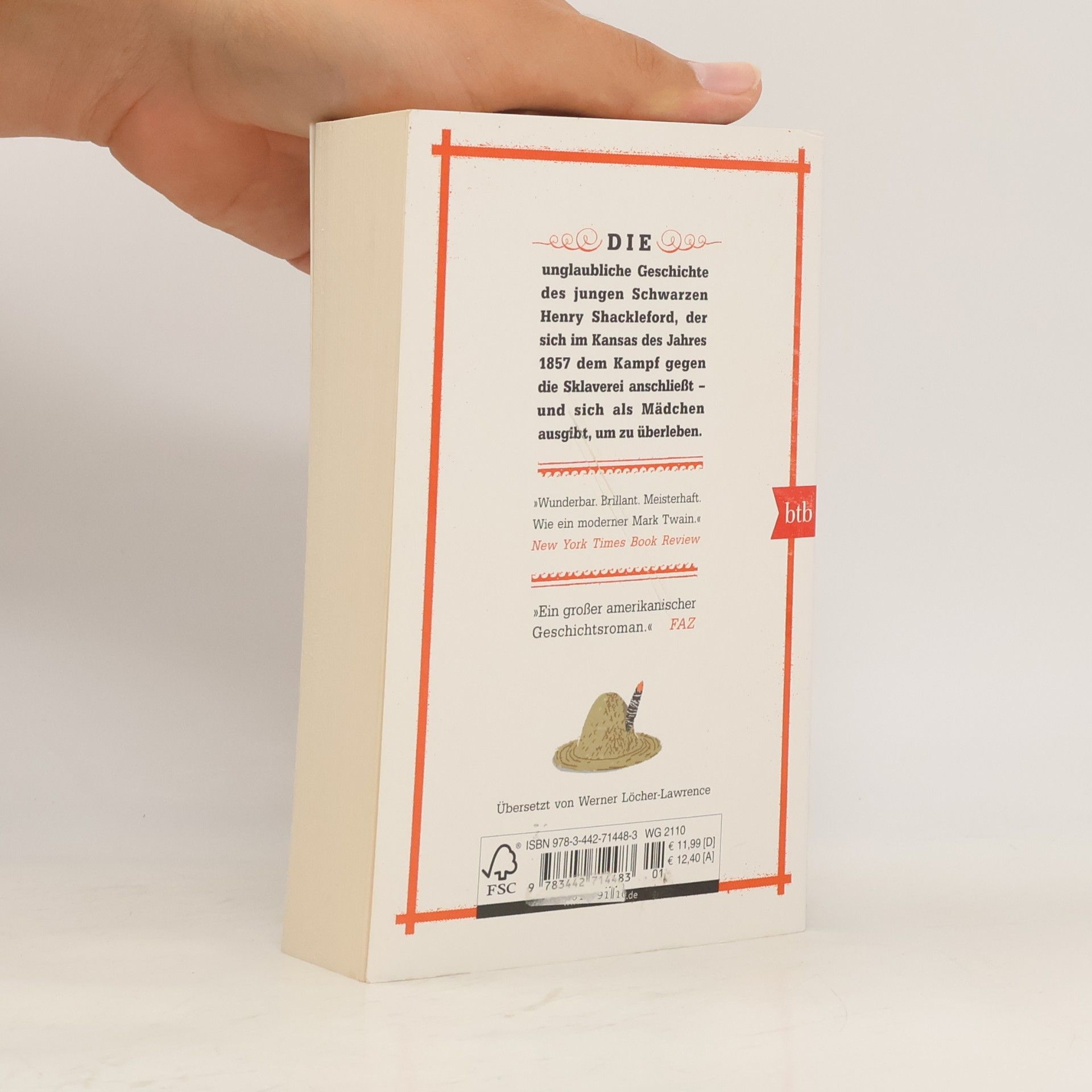 James McBride Das verrückte Tagebuch des Henry Shackleford