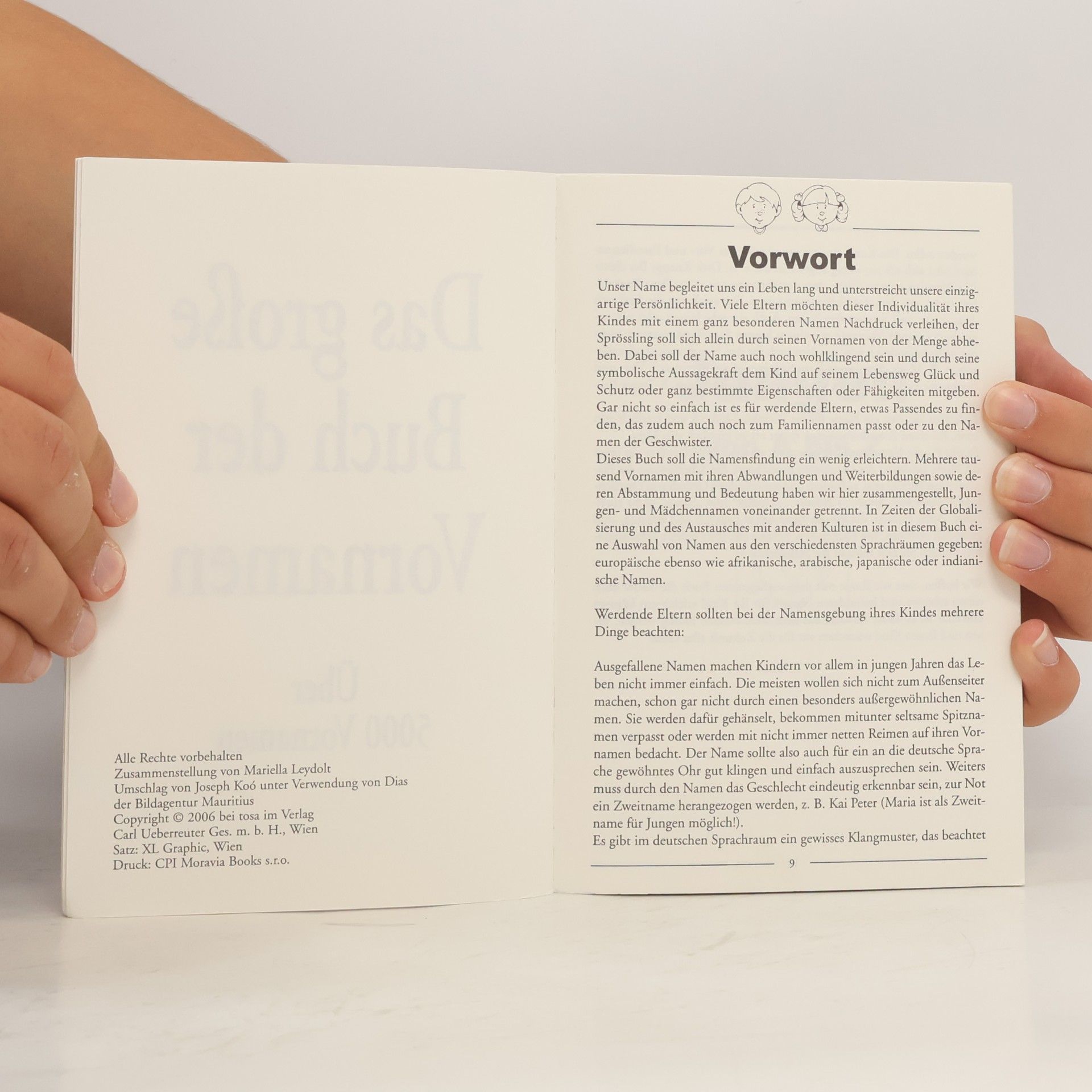 Mariella Leydolt Das große Buch der Vornamen