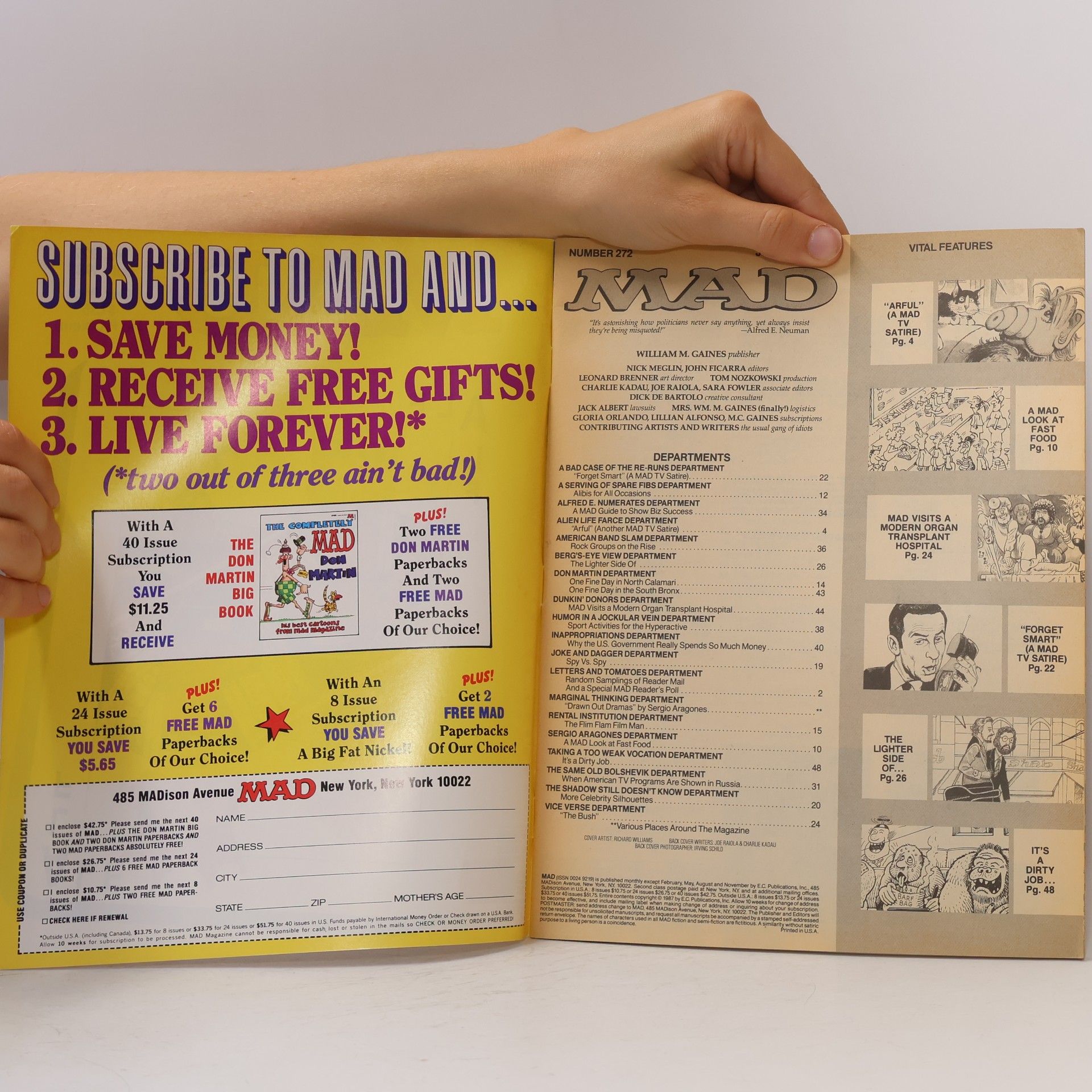 Various authors Mad No. 272