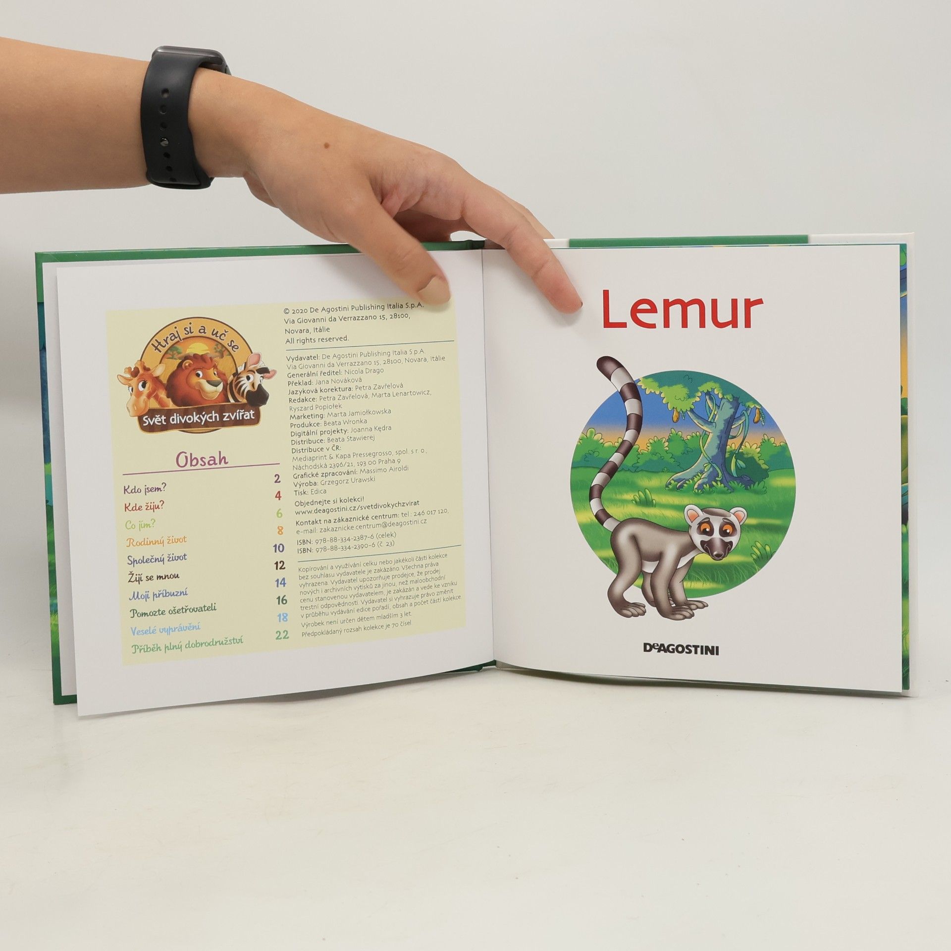 Various authors Bydlím v lese 23. Lemur