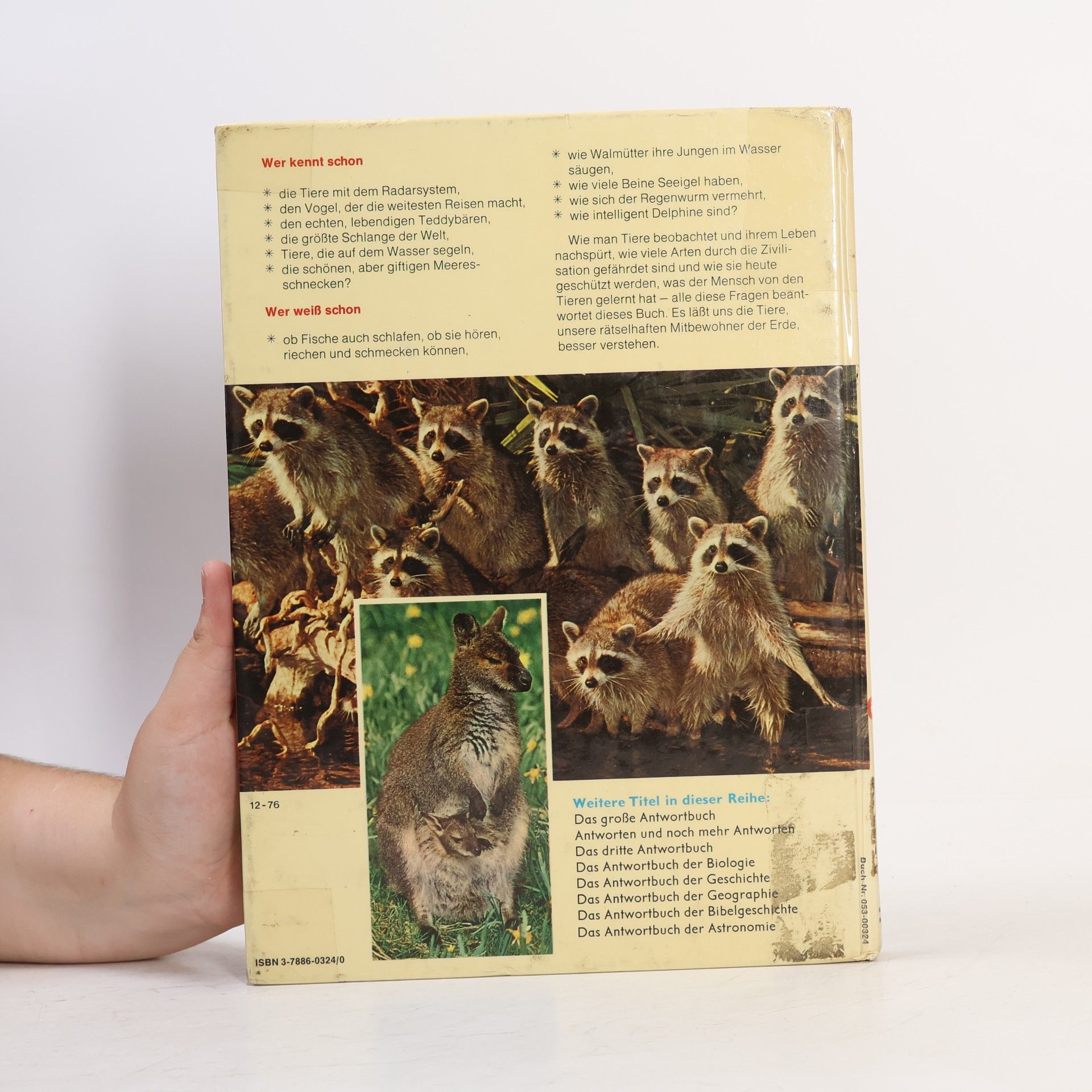 Georgette Barthelemy Das Antwortbuch der Zoologie