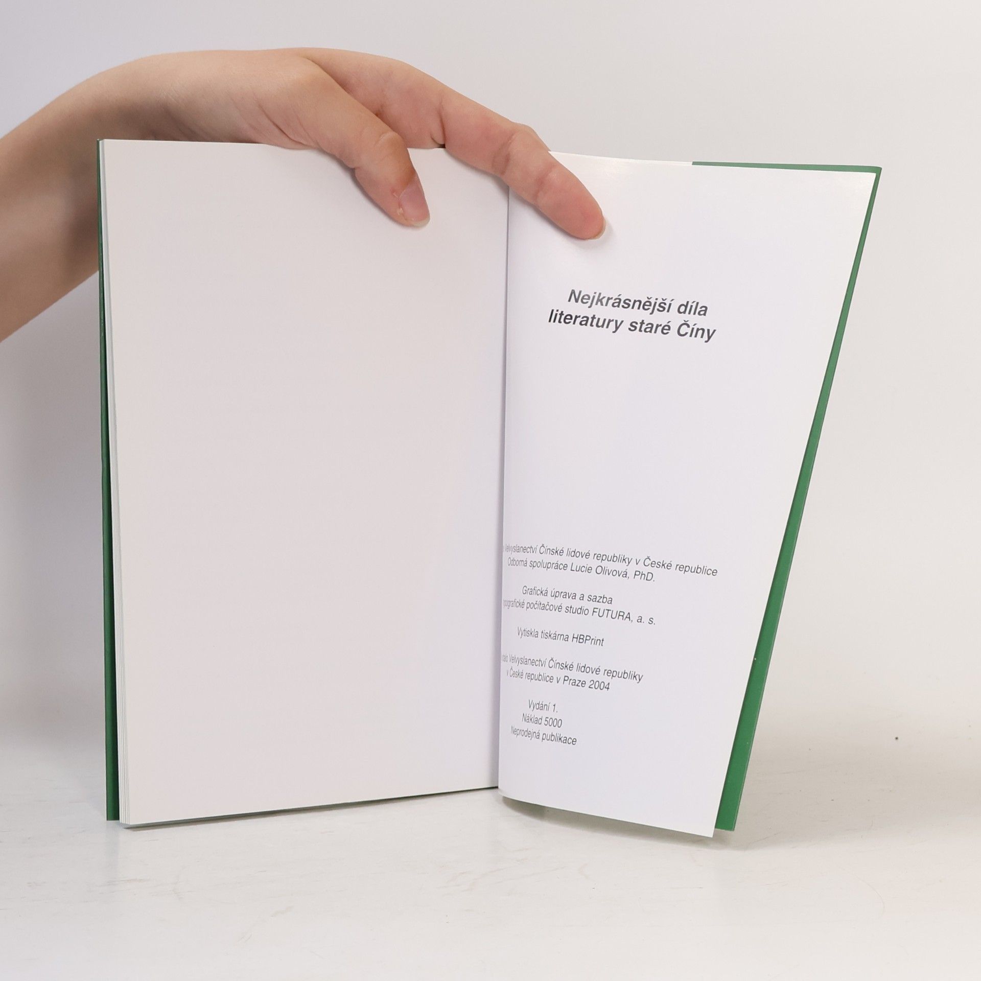 Lucie Olivová Nejkrásnější díla literatury staré Číny
