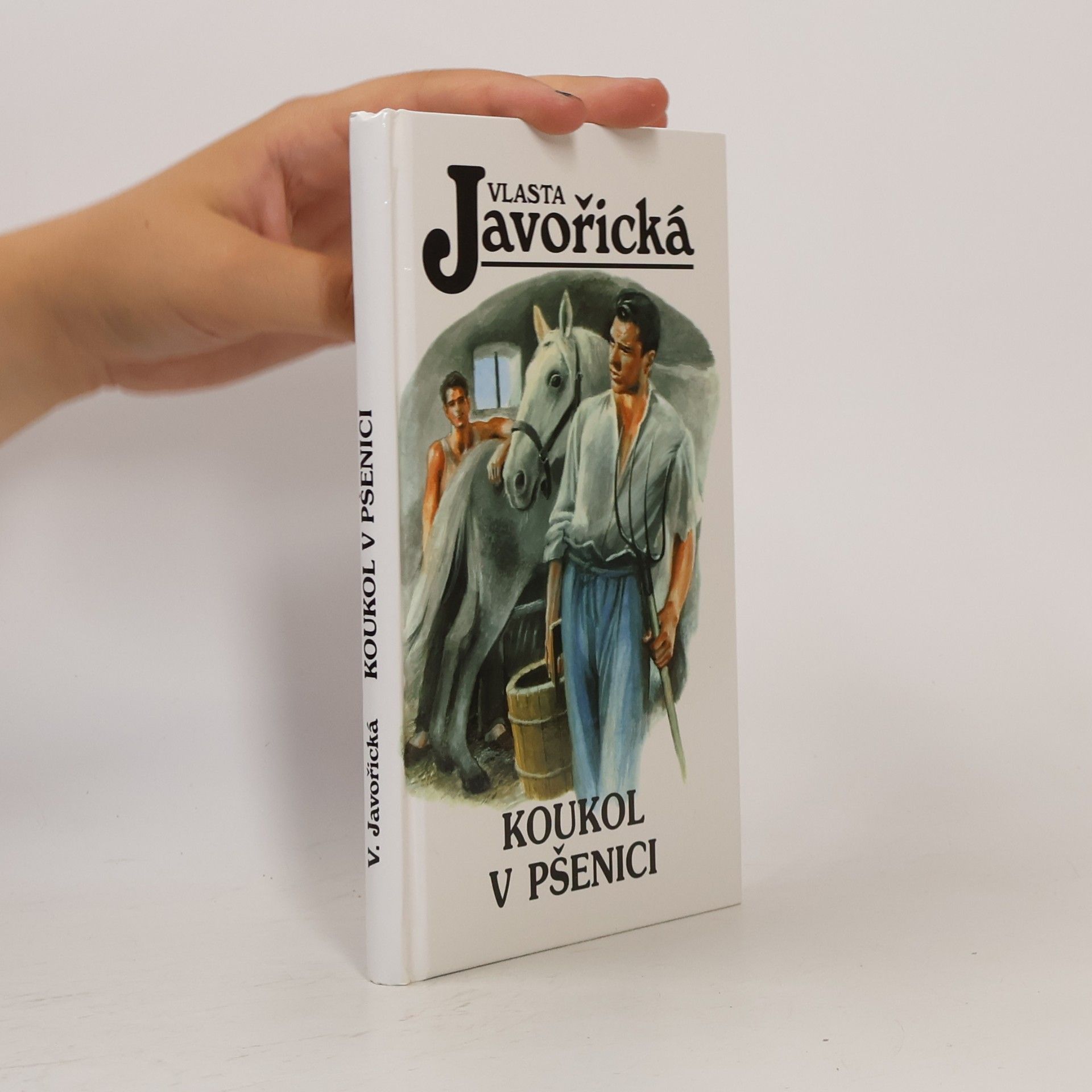 Vlasta Javořická Koukol v pšenici