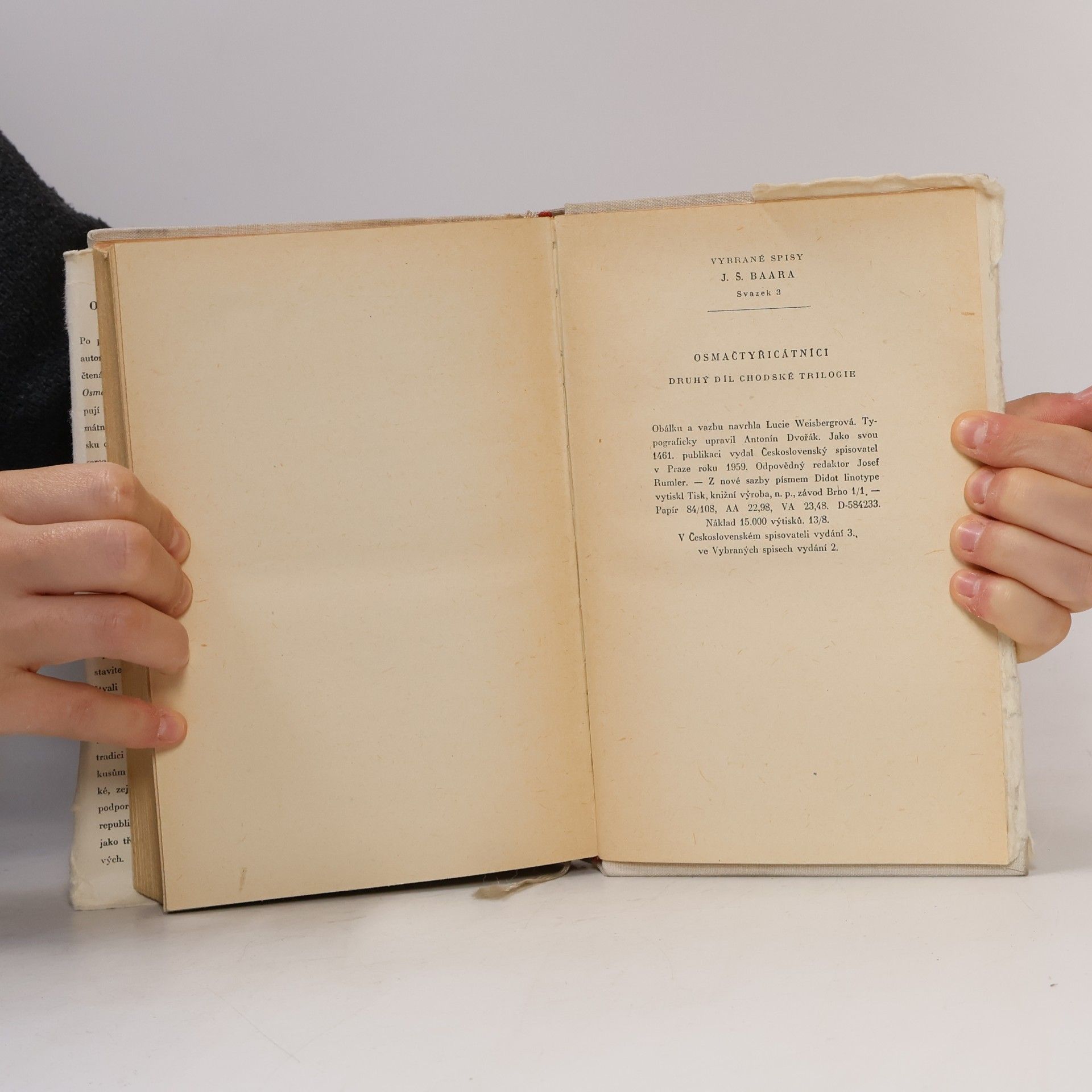 Jindřich Šimon Baar Osmačtyřicátníci