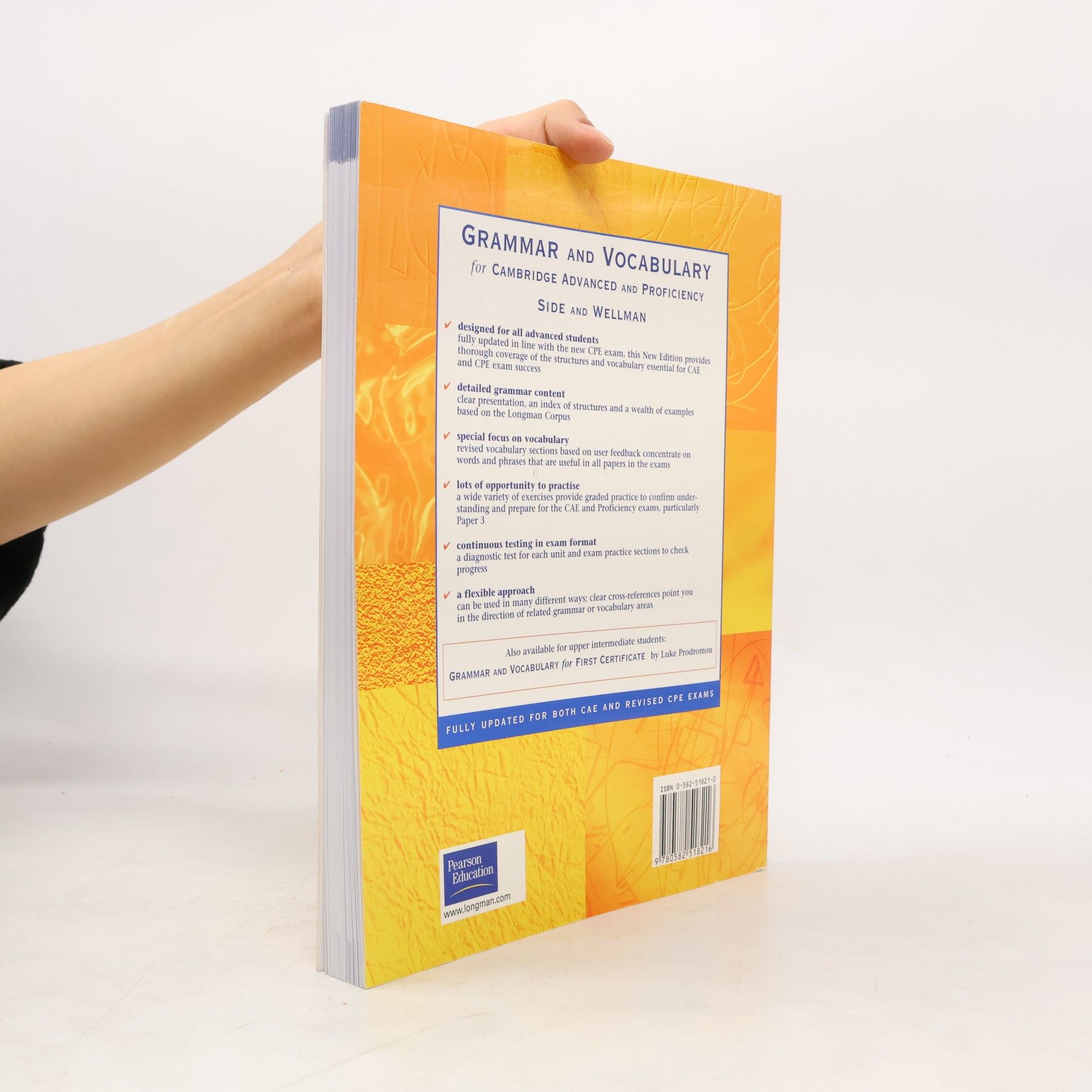 Richard Side Grammar and Vocabulary for Cambridge Advanced and Proficiency