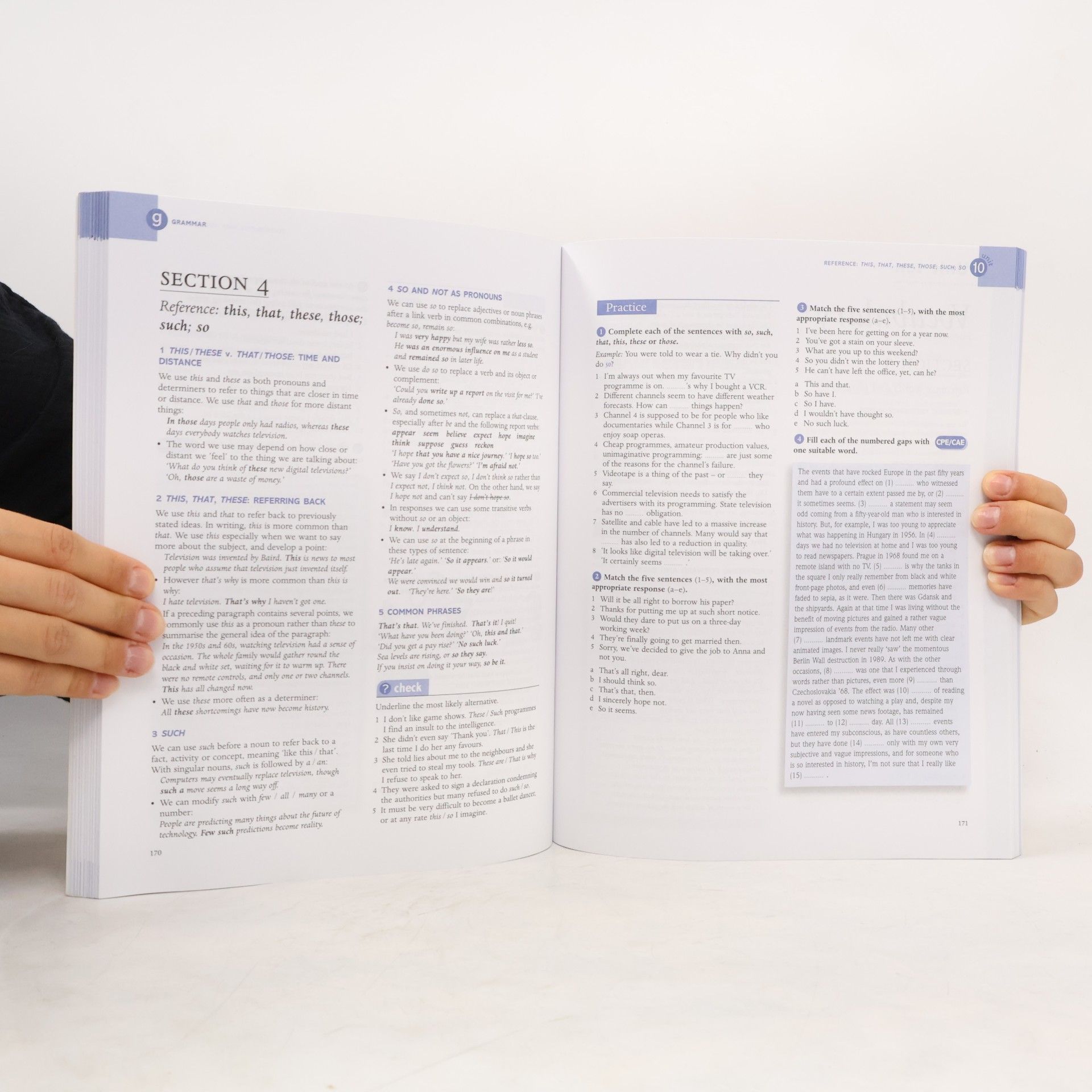 Richard Side Grammar and Vocabulary for Cambridge Advanced and Proficiency