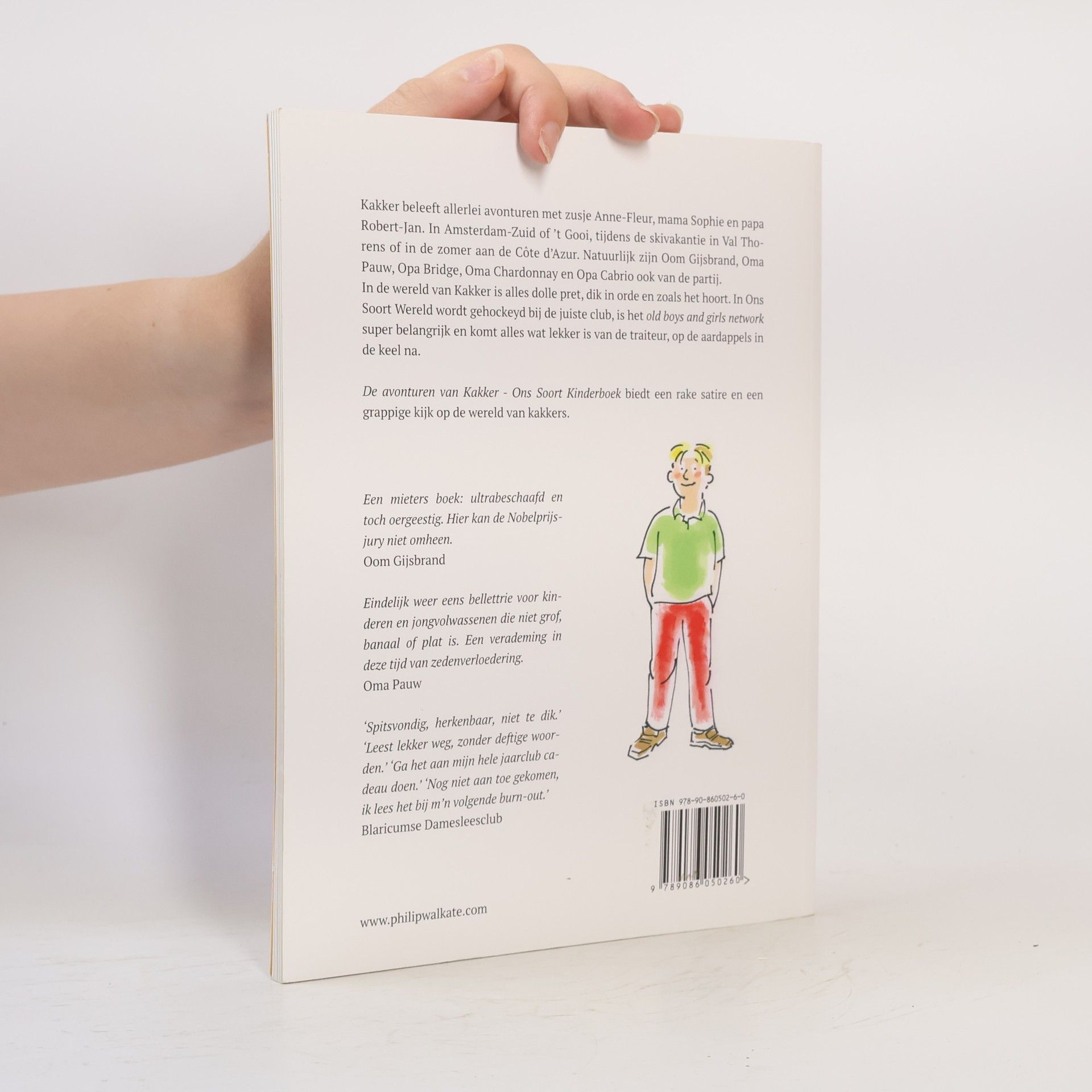 Philip Walkate De avonturen van Kakker: ons soort kinderboek