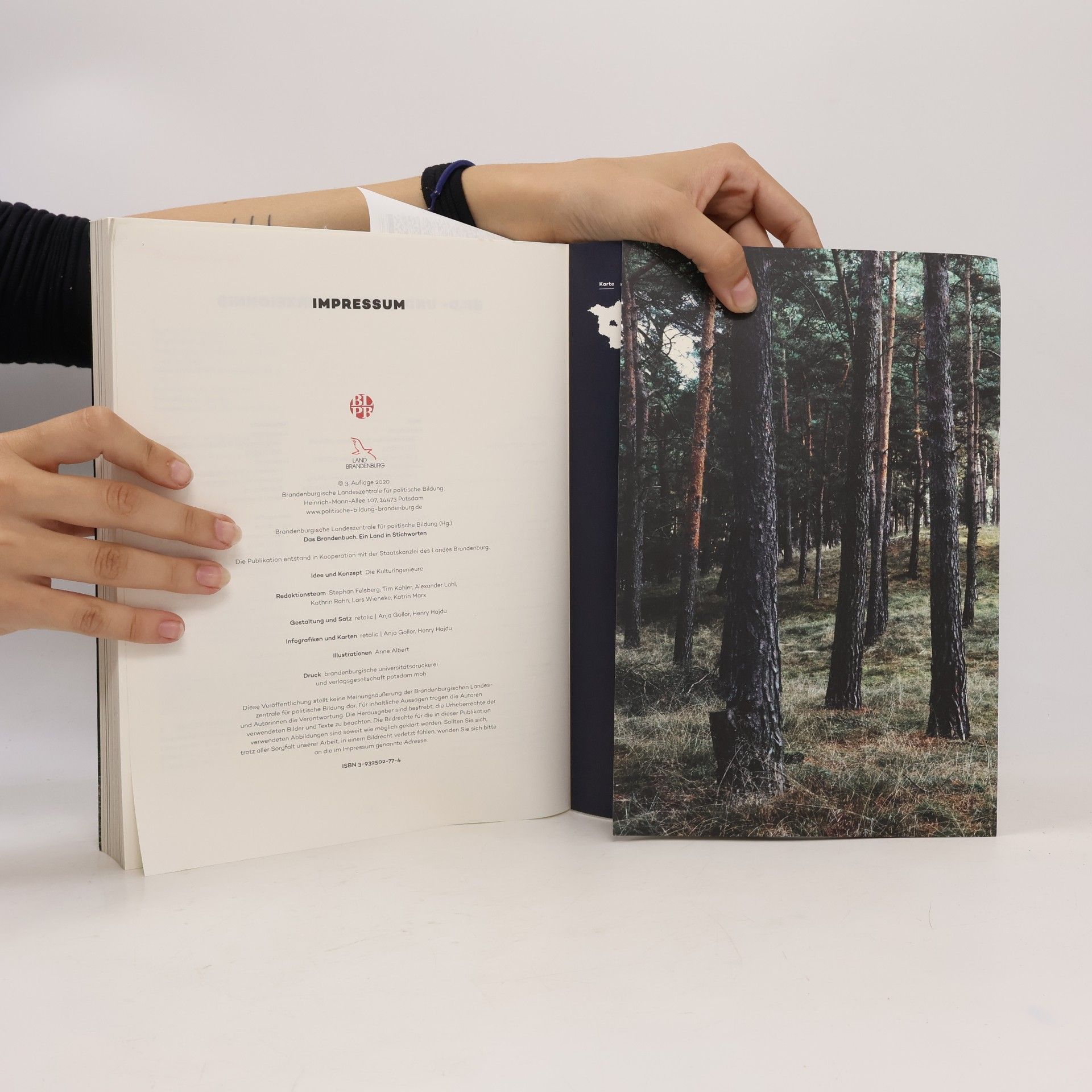kolektiv Das Brandenbuch: Ein Land in Stichworten