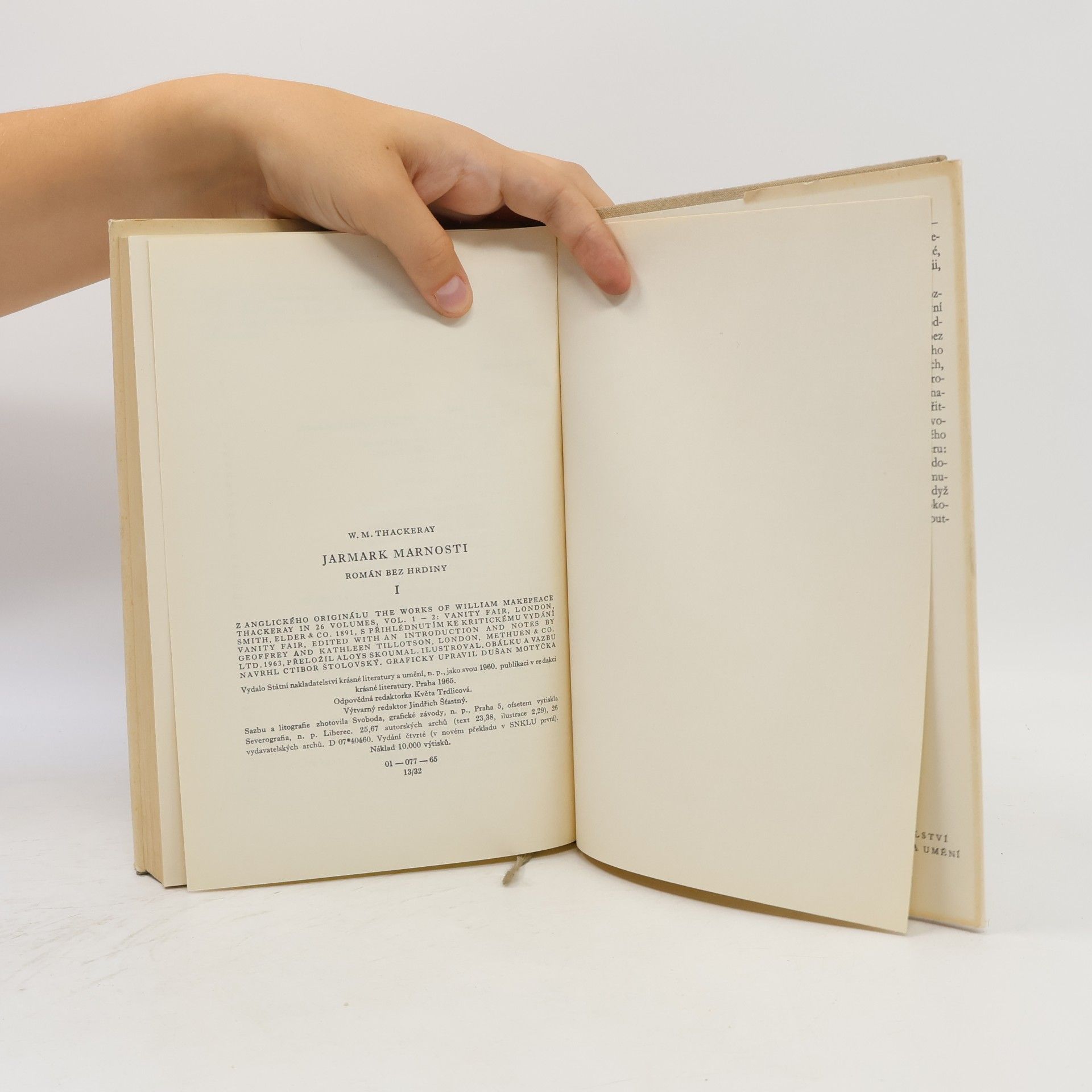 William Makepeace Thackeray Jarmark marnosti II