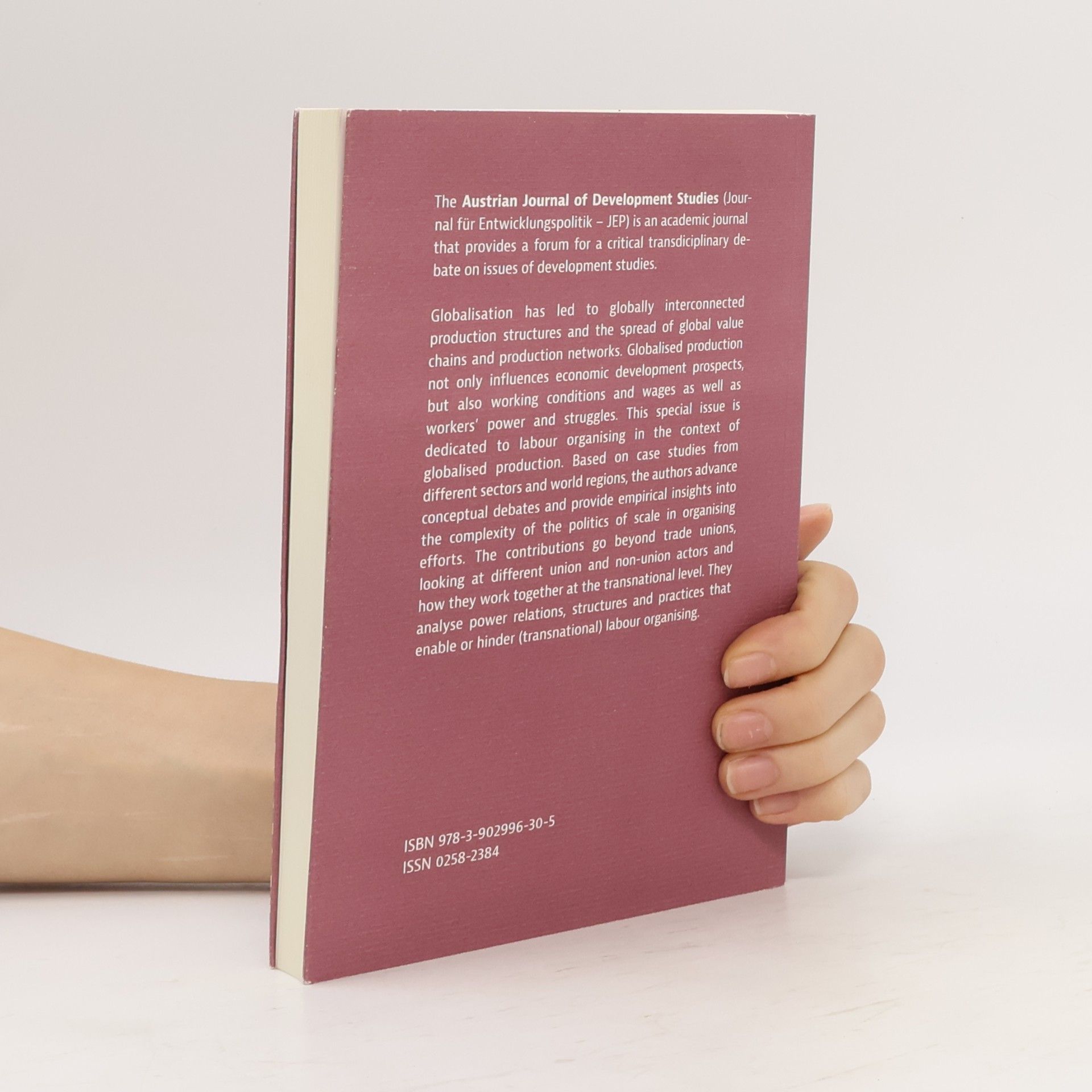 Mattersburger Kreis für Entwicklungspolitik Journal für Entwicklungspolitik 2/3-2022