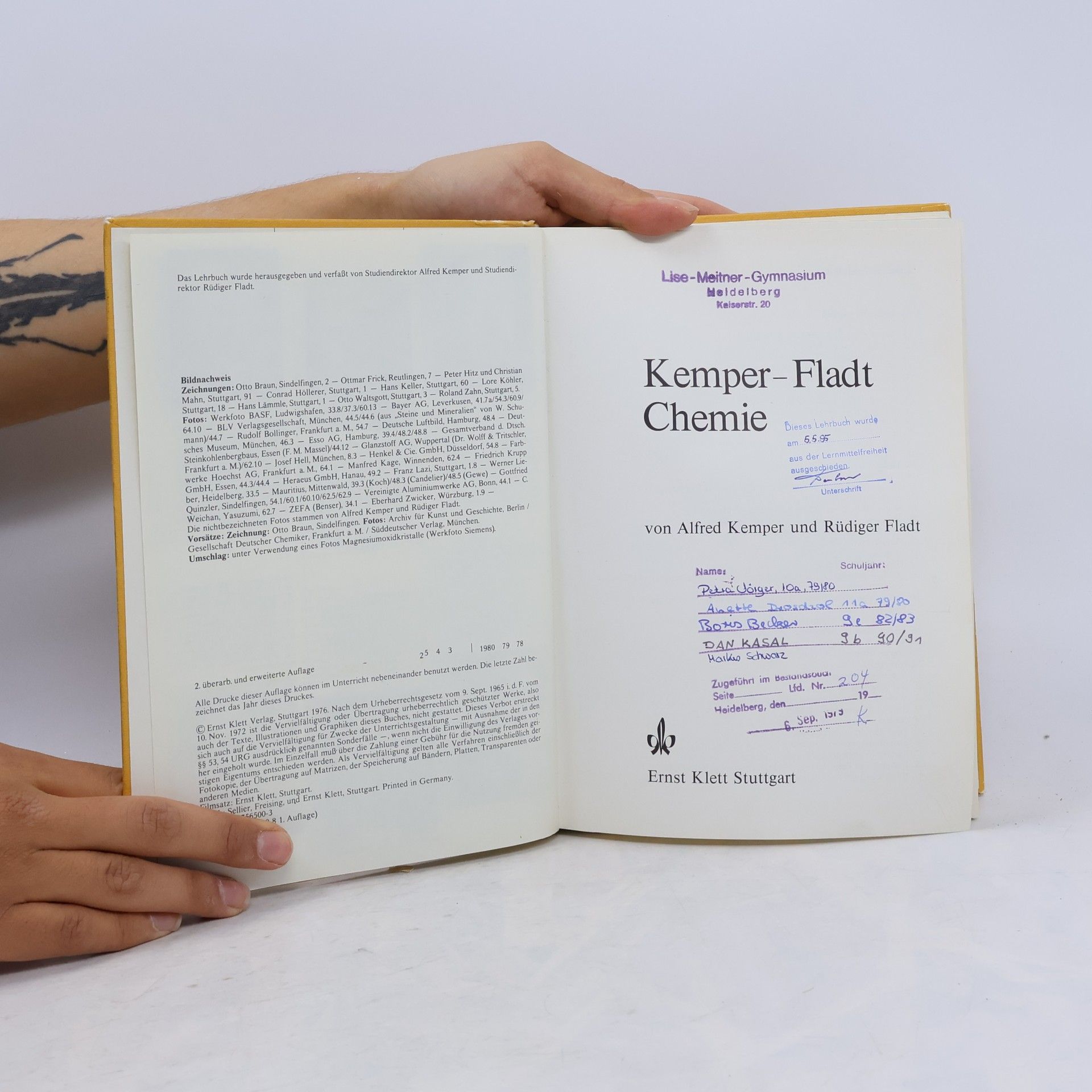 Alfred Kempers Chemie