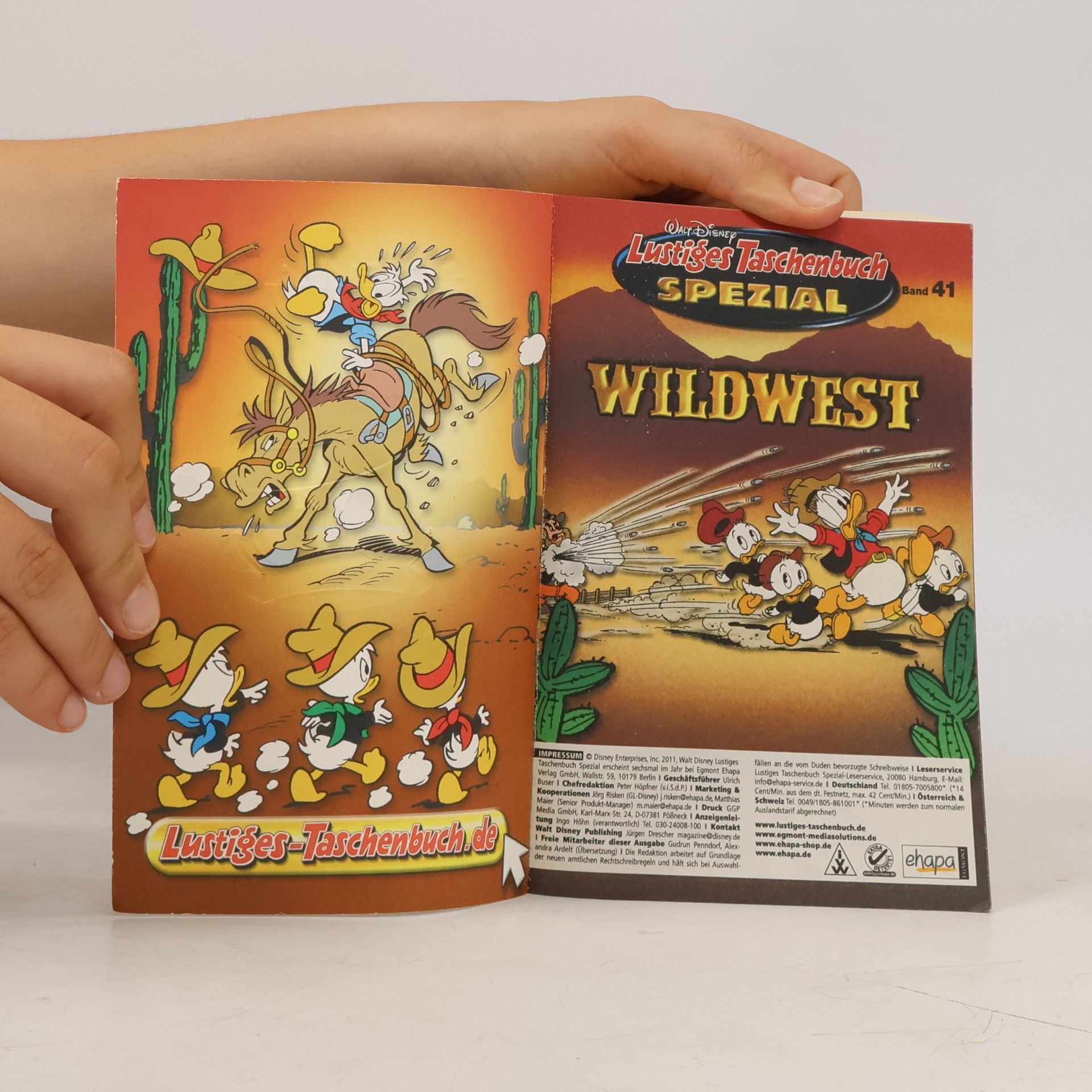 Walt Disney Walt Disney Lustiges Taschenbuch Spezial: Wildwest