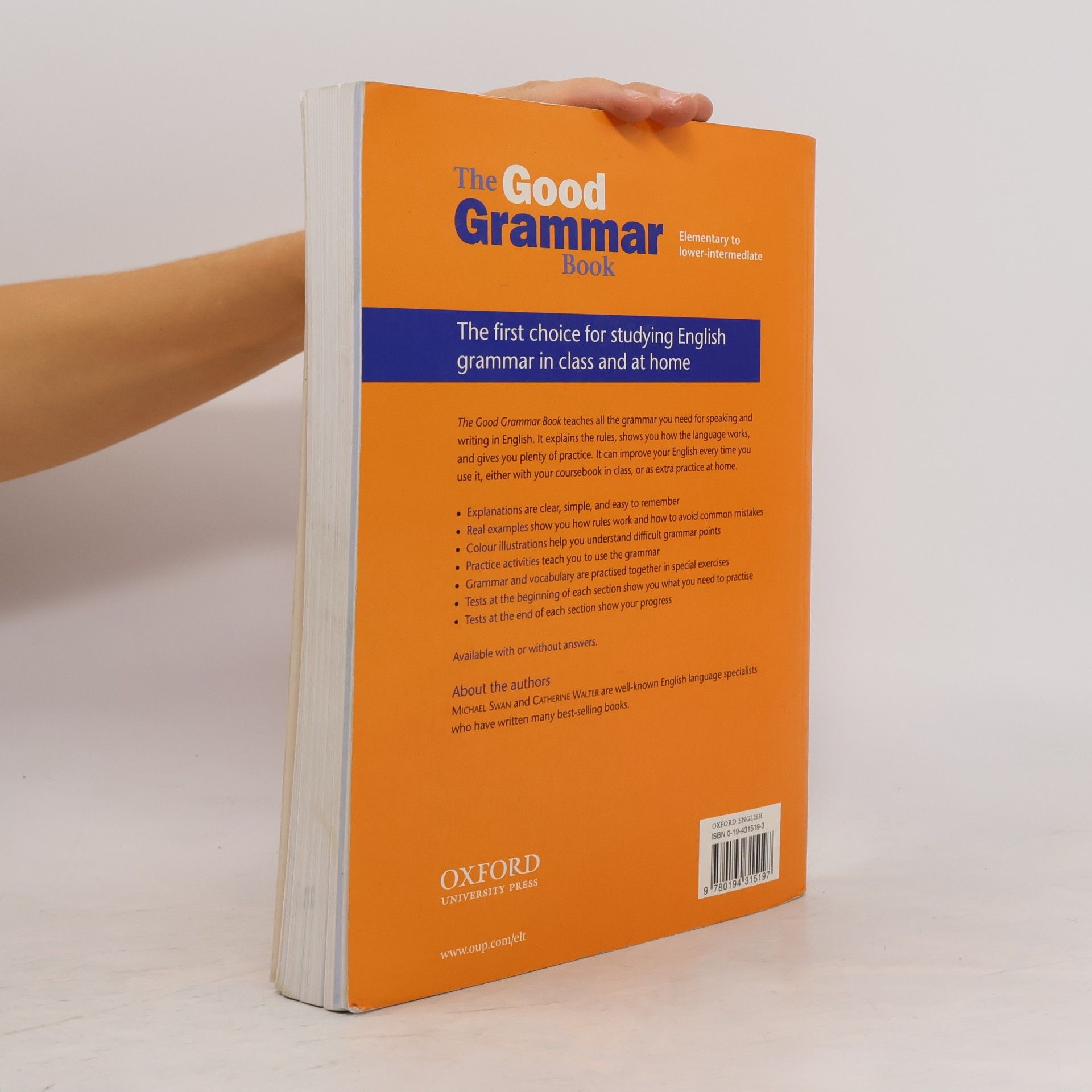 Michael Swam The Good grammar book with answers