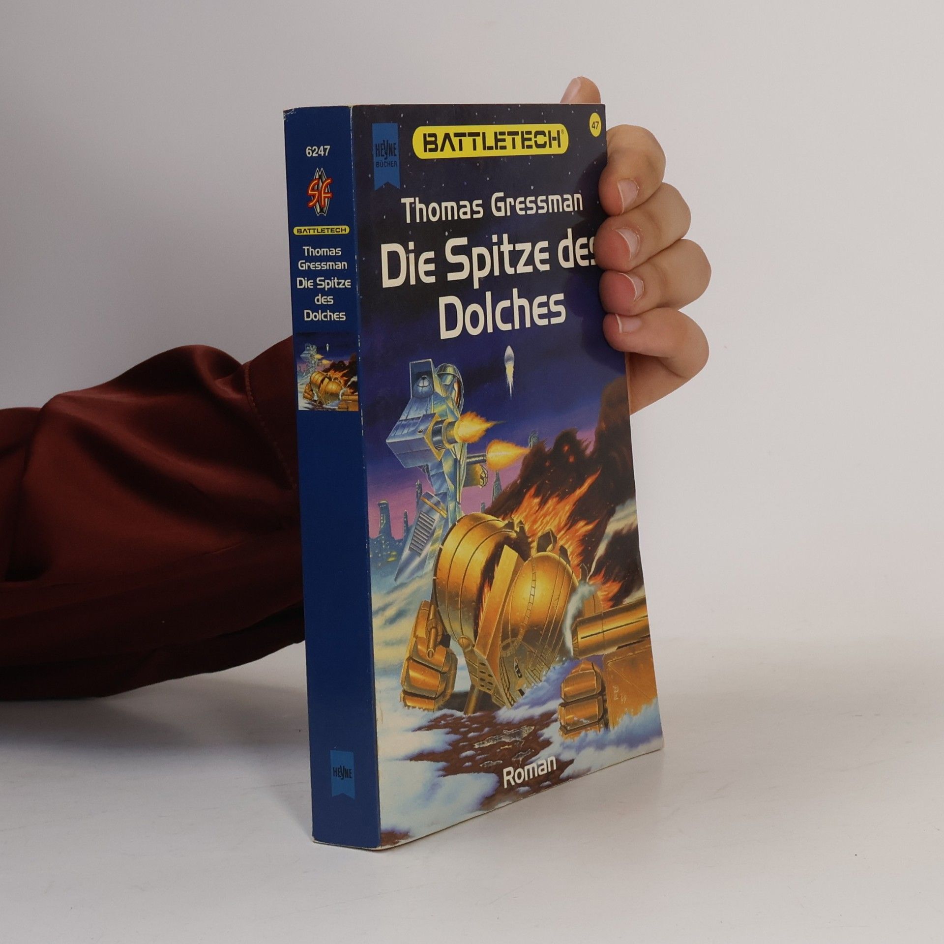 Thomas Gressman Die Spitze des Dolches. Science Fiction Roman. Übers. v. Reinhold H. Mai