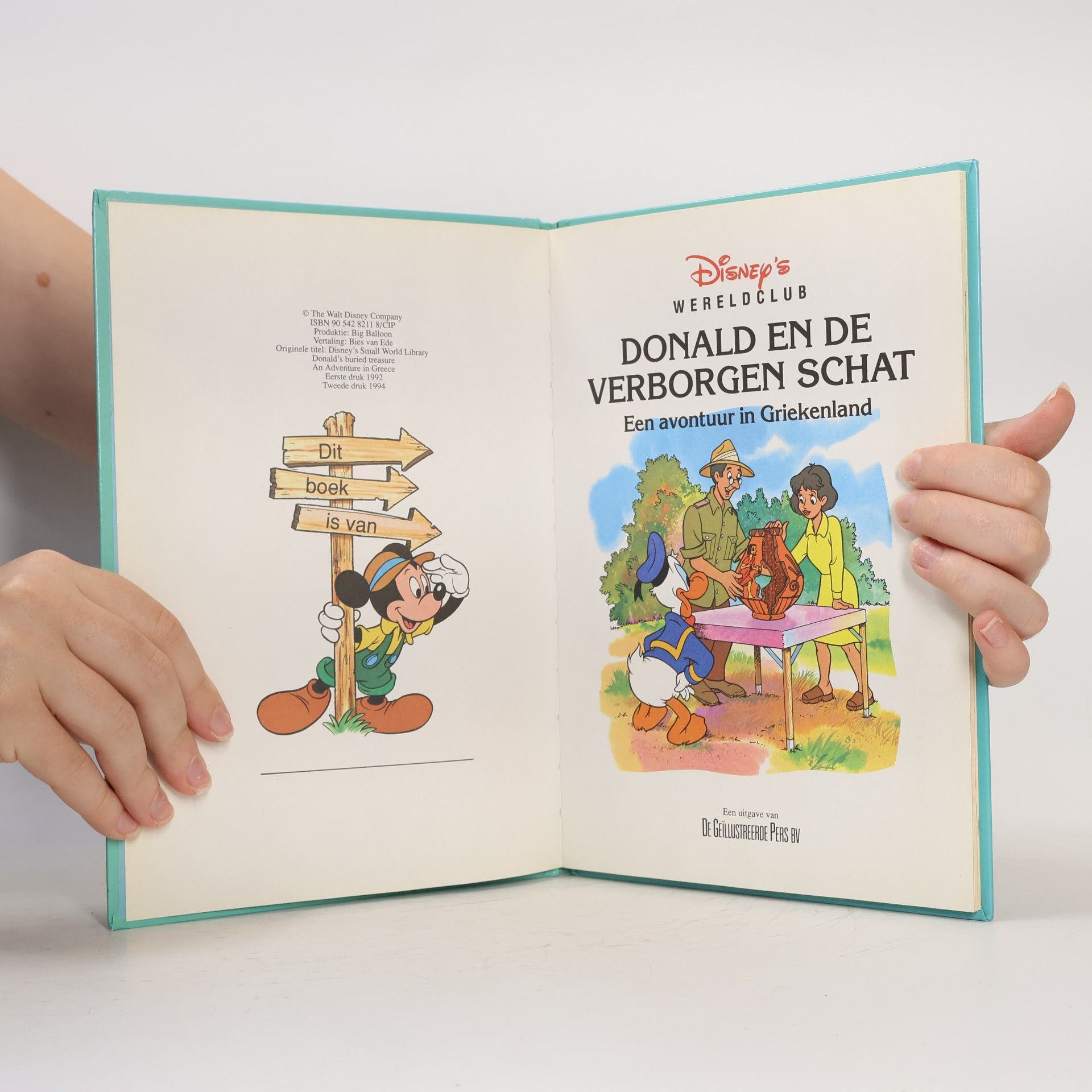 Disney's Wereldclub - 22: Donald en de verborgen schat: Een avontuur in Griekenland