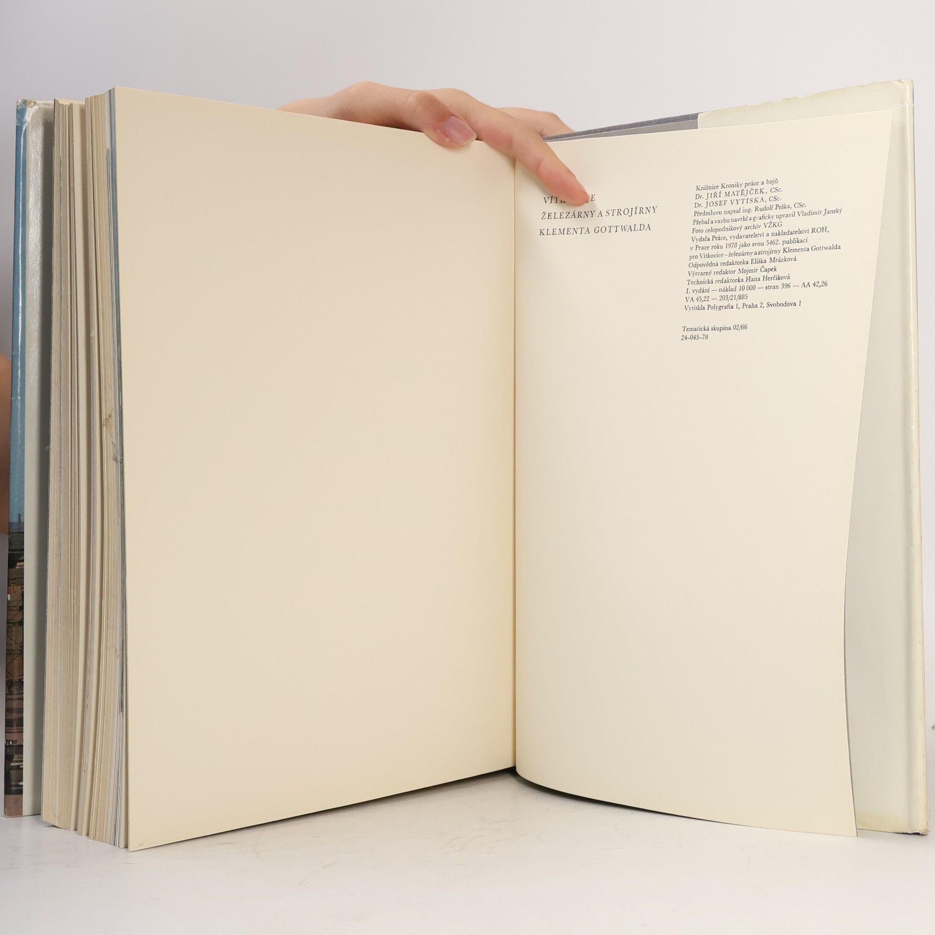 Various authors Vítkovice. Železárny a strojírny Klementa Gottwalda