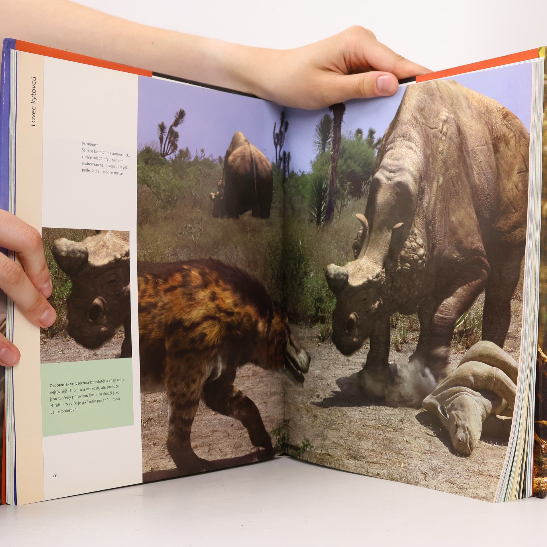 Tim Haines Putování s pravěkými zvířaty. Prehistorické safari