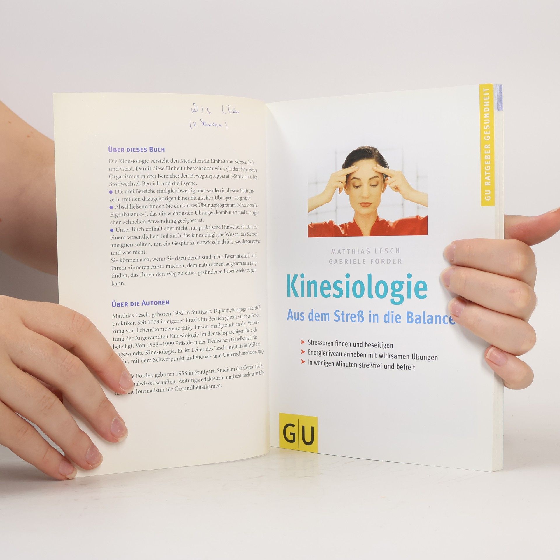 Matthias Lesch Kinesiologie. Aus dem Streß in die Balance