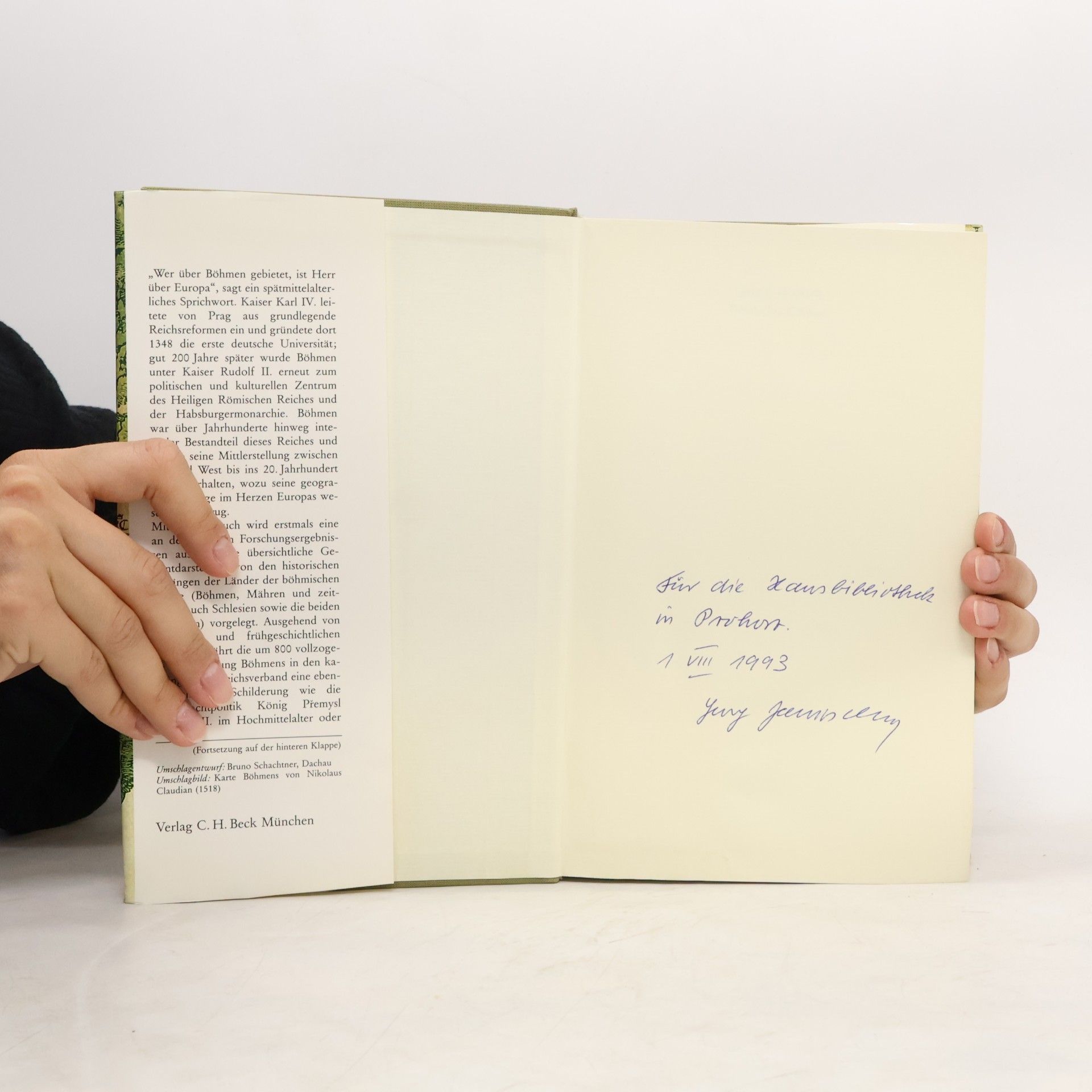 Jörg Konrad Hoensch Geschichte Böhmens